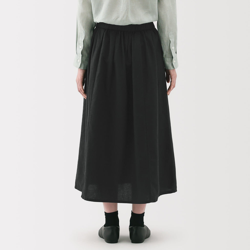 Women's Hemp Cotton Easy Long Skirt