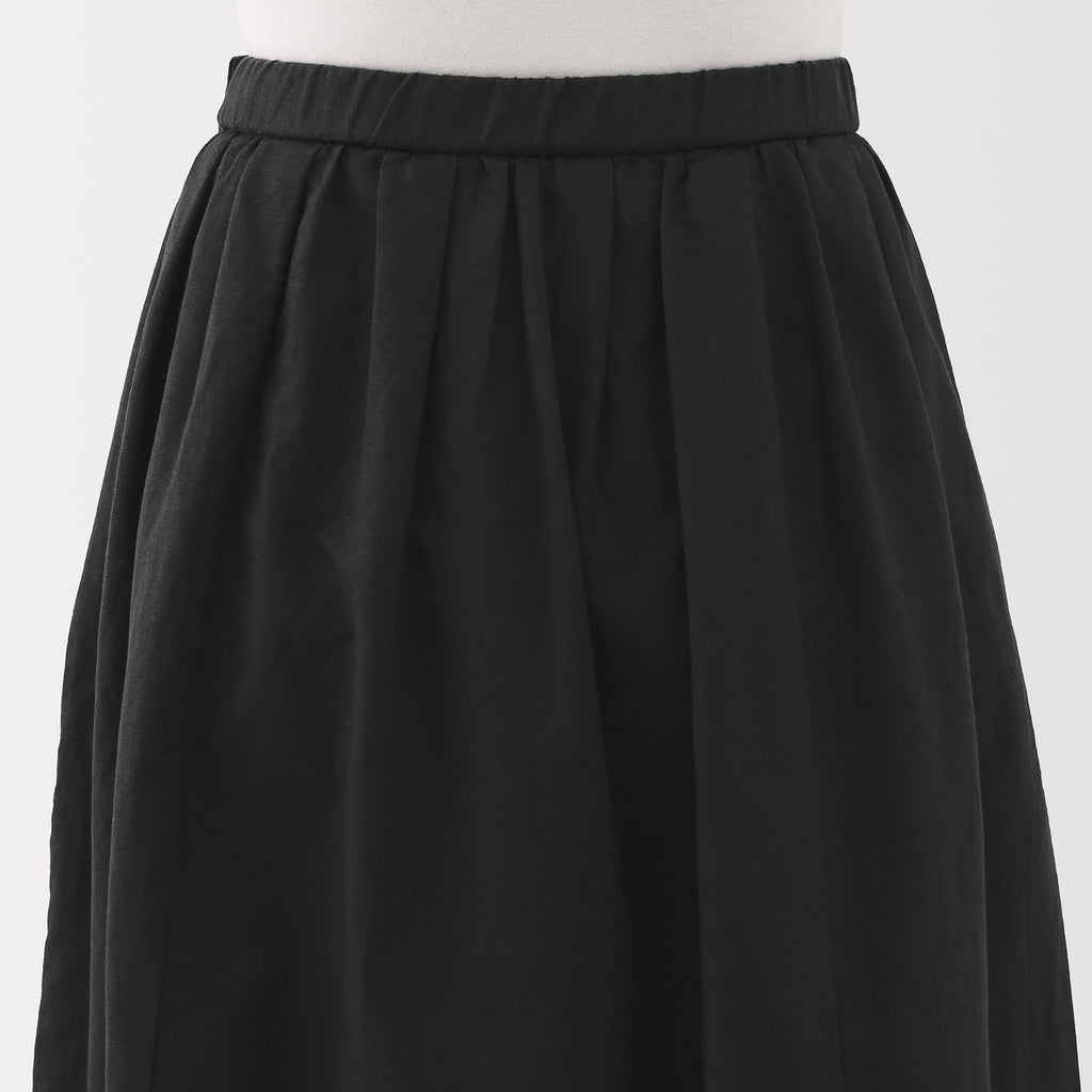 Women's Hemp Cotton Easy Long Skirt