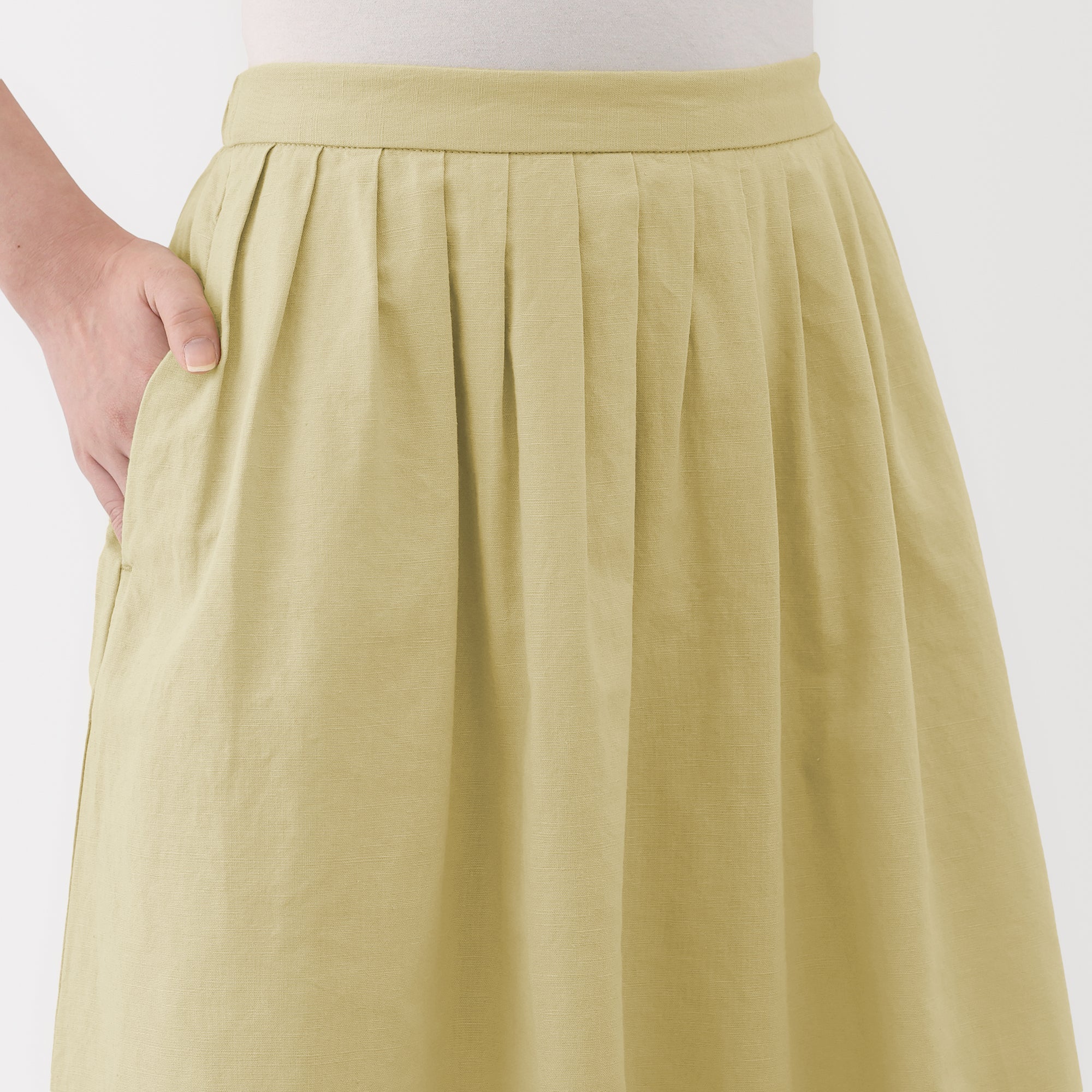 Women's Hemp Cotton Easy Long Skirt