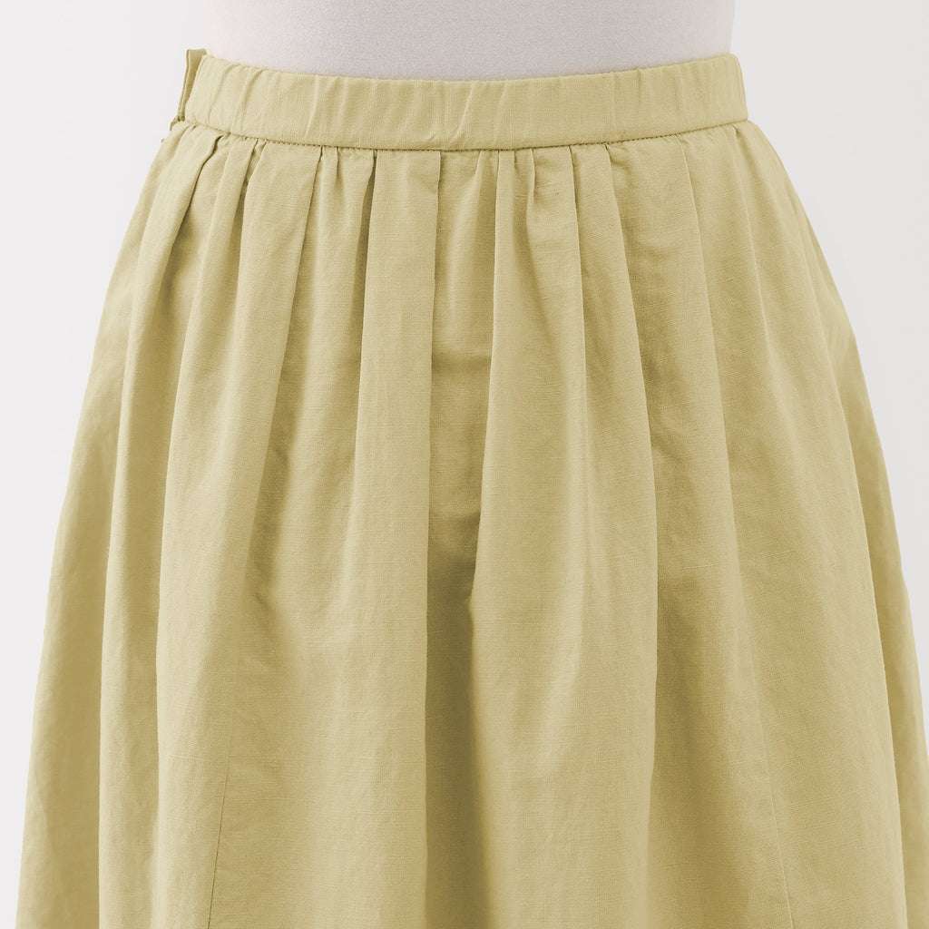 Women's Hemp Cotton Easy Long Skirt