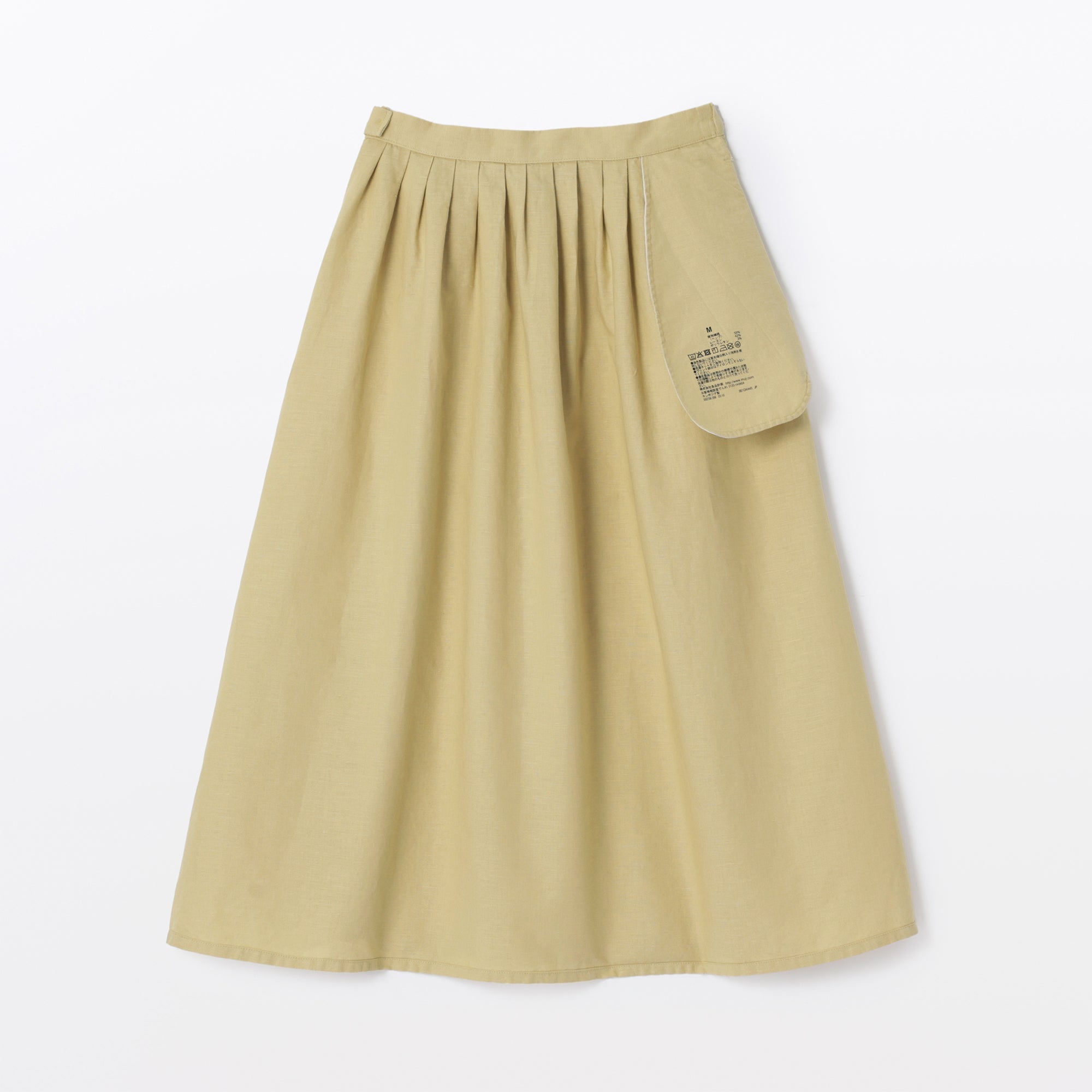 Women's Hemp Cotton Easy Long Skirt