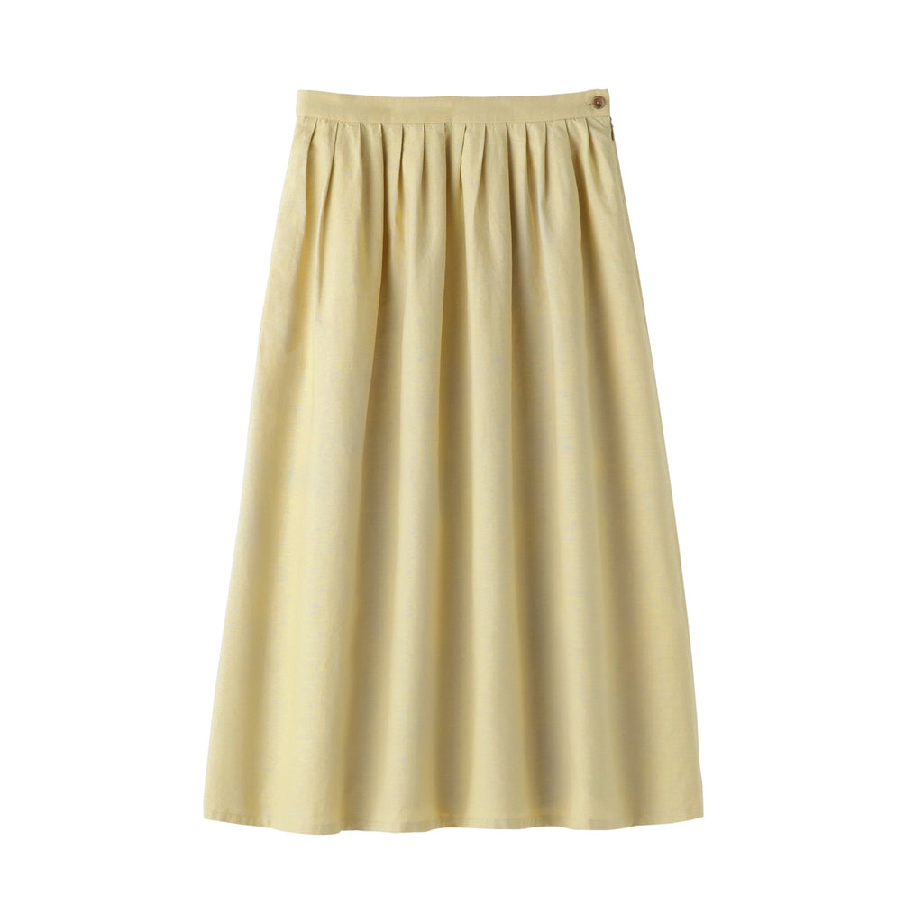 Women's Hemp Cotton Easy Long Skirt