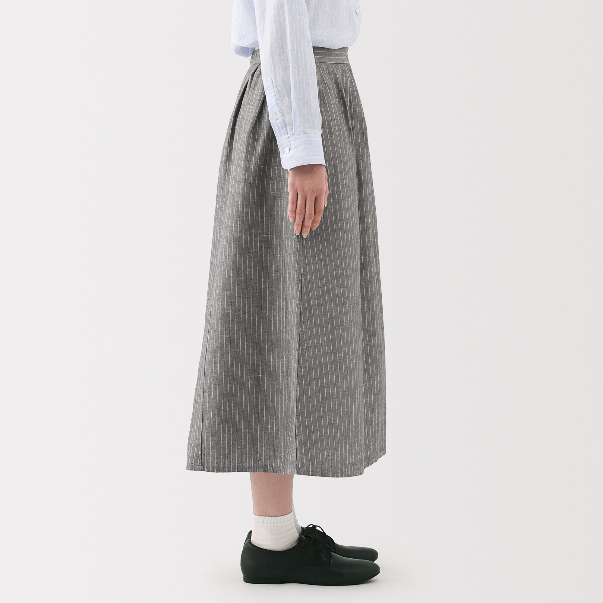 Women's Hemp Cotton Easy Long Skirt