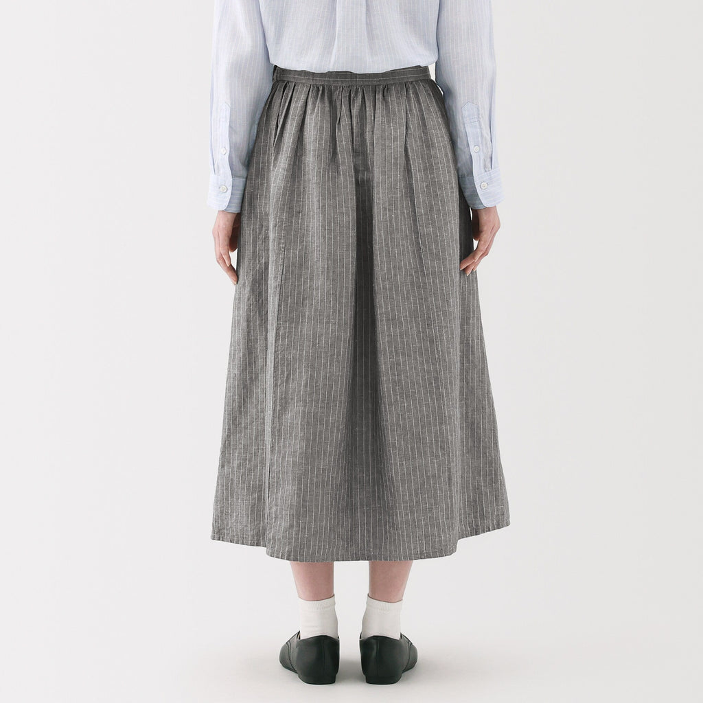 Women's Hemp Cotton Easy Long Skirt