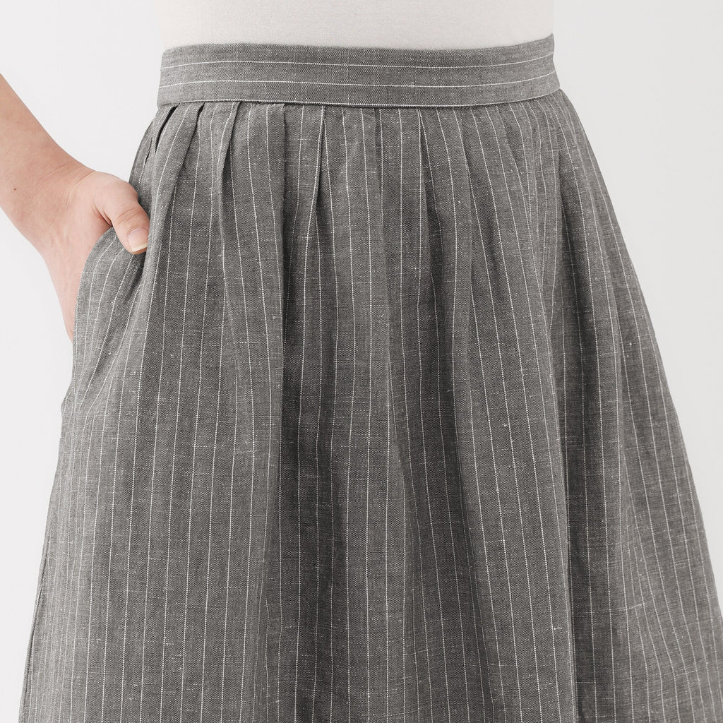 Women's Hemp Cotton Easy Long Skirt