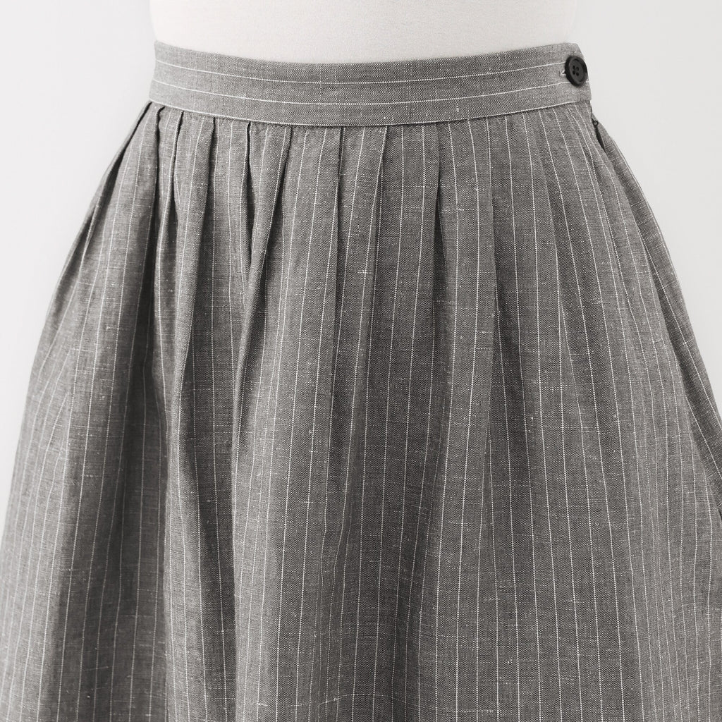 Women's Hemp Cotton Easy Long Skirt