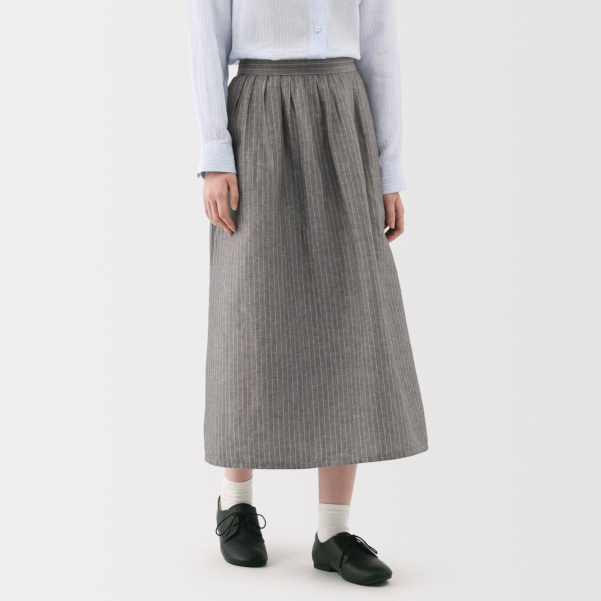 Women's Hemp Cotton Easy Long Skirt