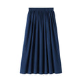 Cotton Voile Gather Maxi-Skirt