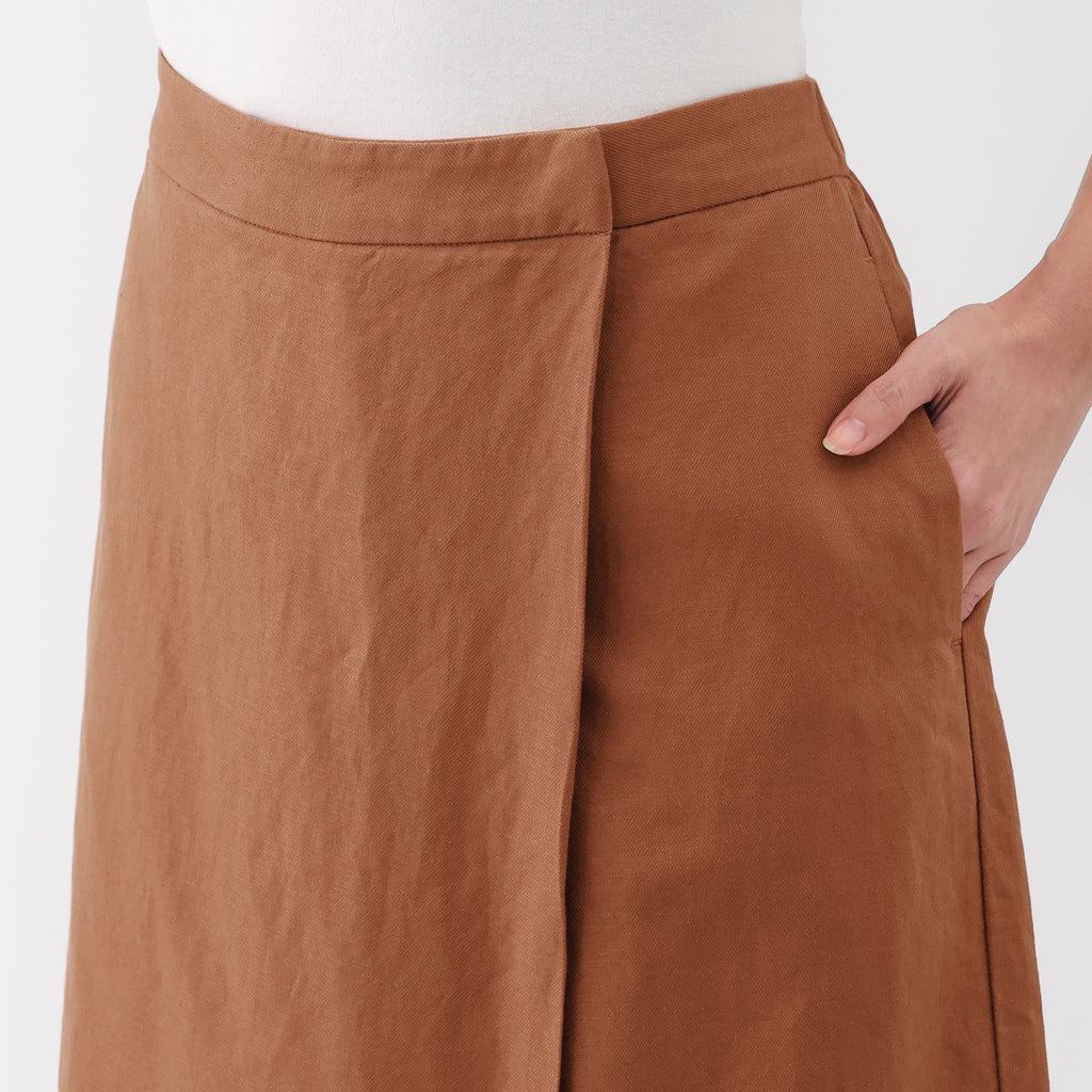 Women's Hemp Blend Twill Dress Trousers