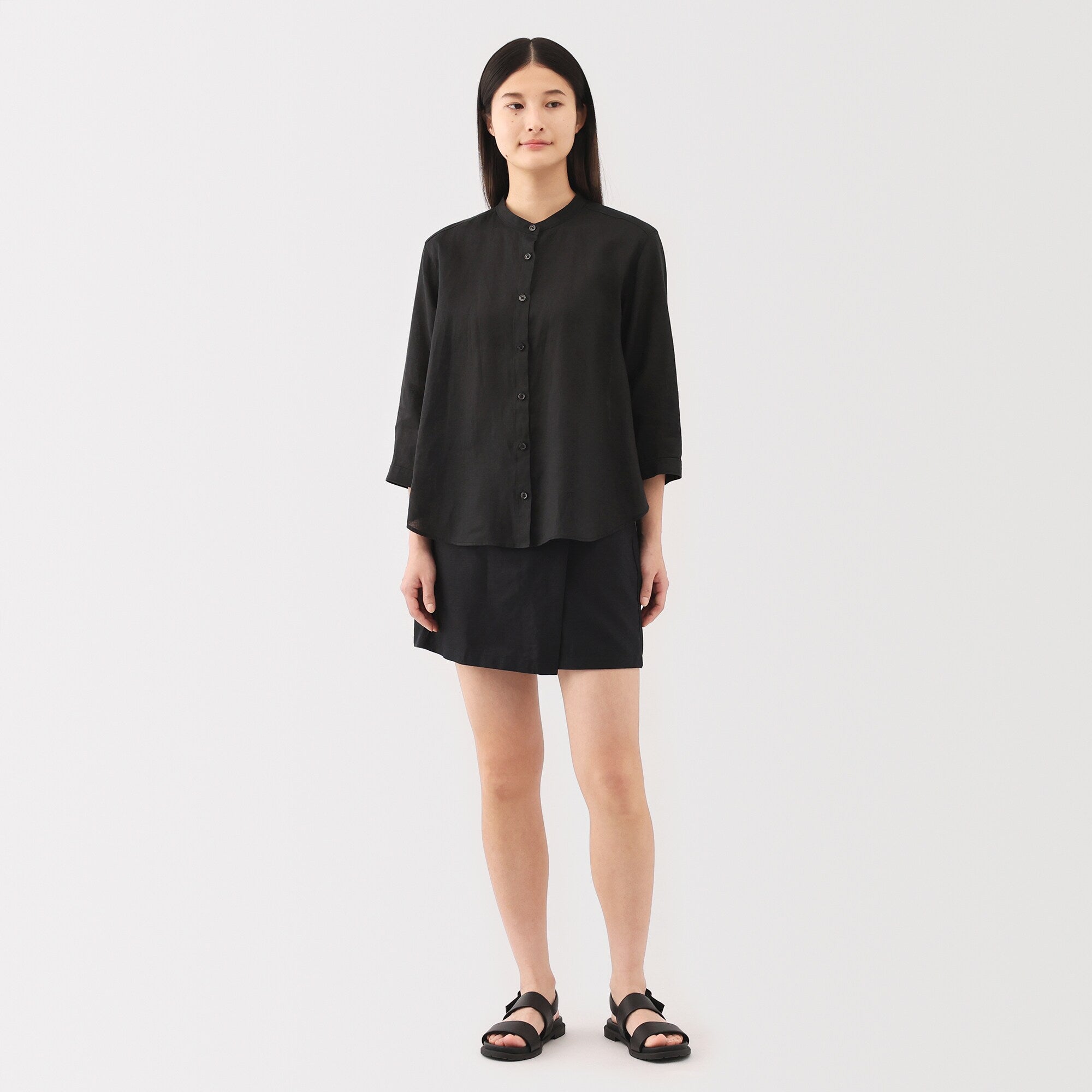 Women's Hemp Blend Twill Skort