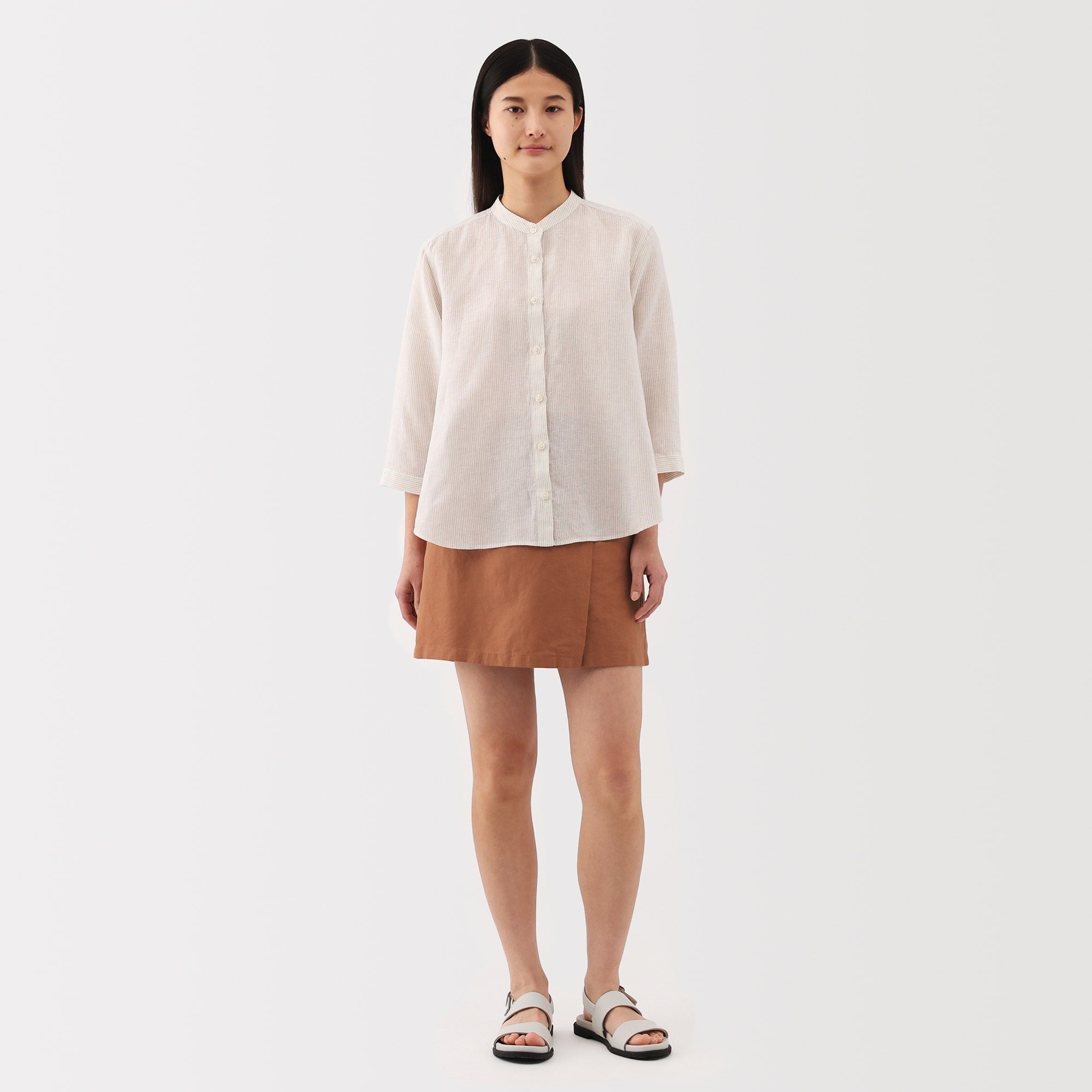 Women's Hemp Blend Twill Skort