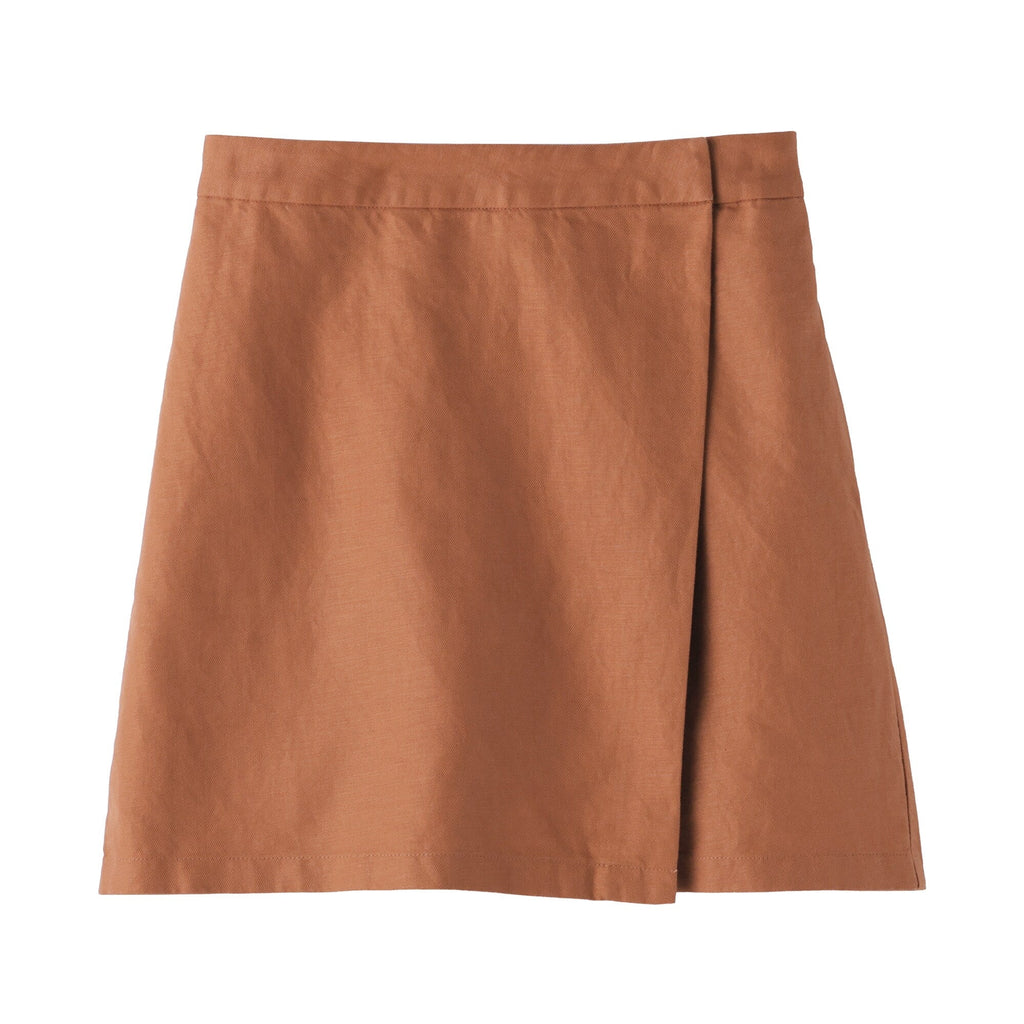 Women's Hemp Blend Twill Skort