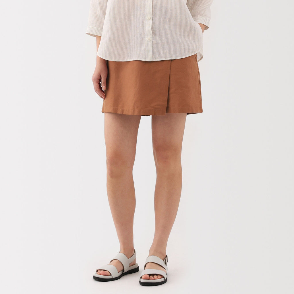 Women's Hemp Blend Twill Skort