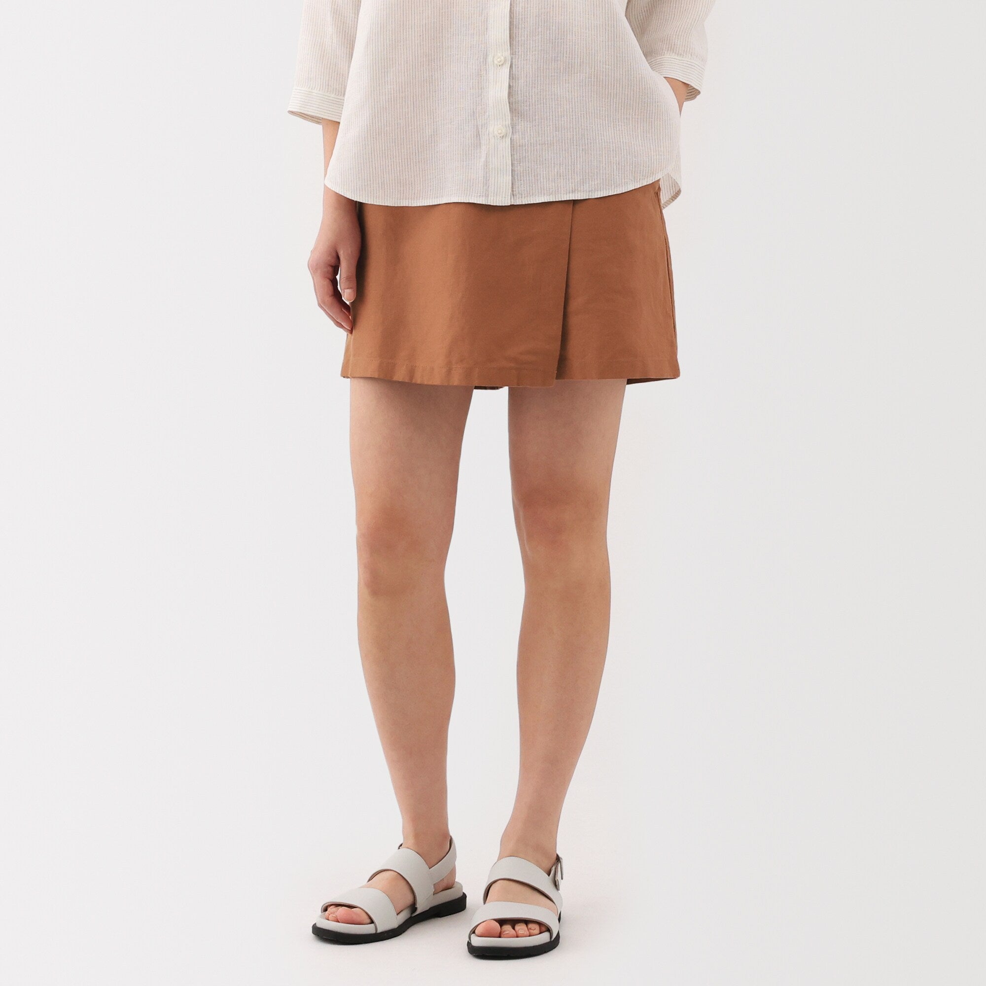 Women's Hemp Blend Twill Skort