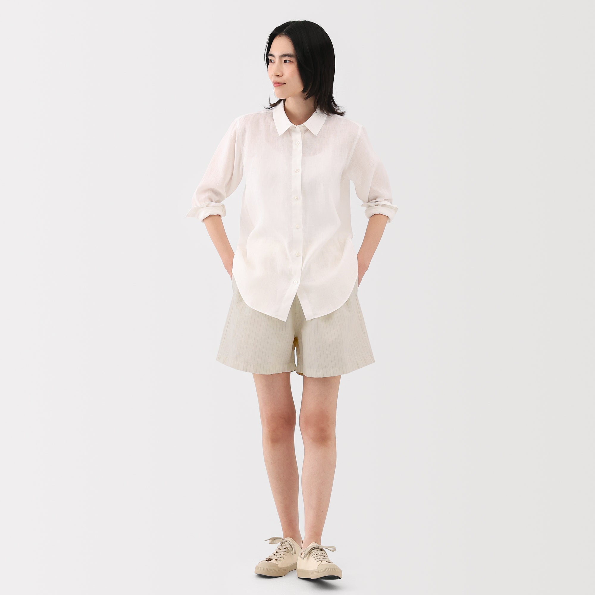 Women's Hemp Cotton Easy Shorts