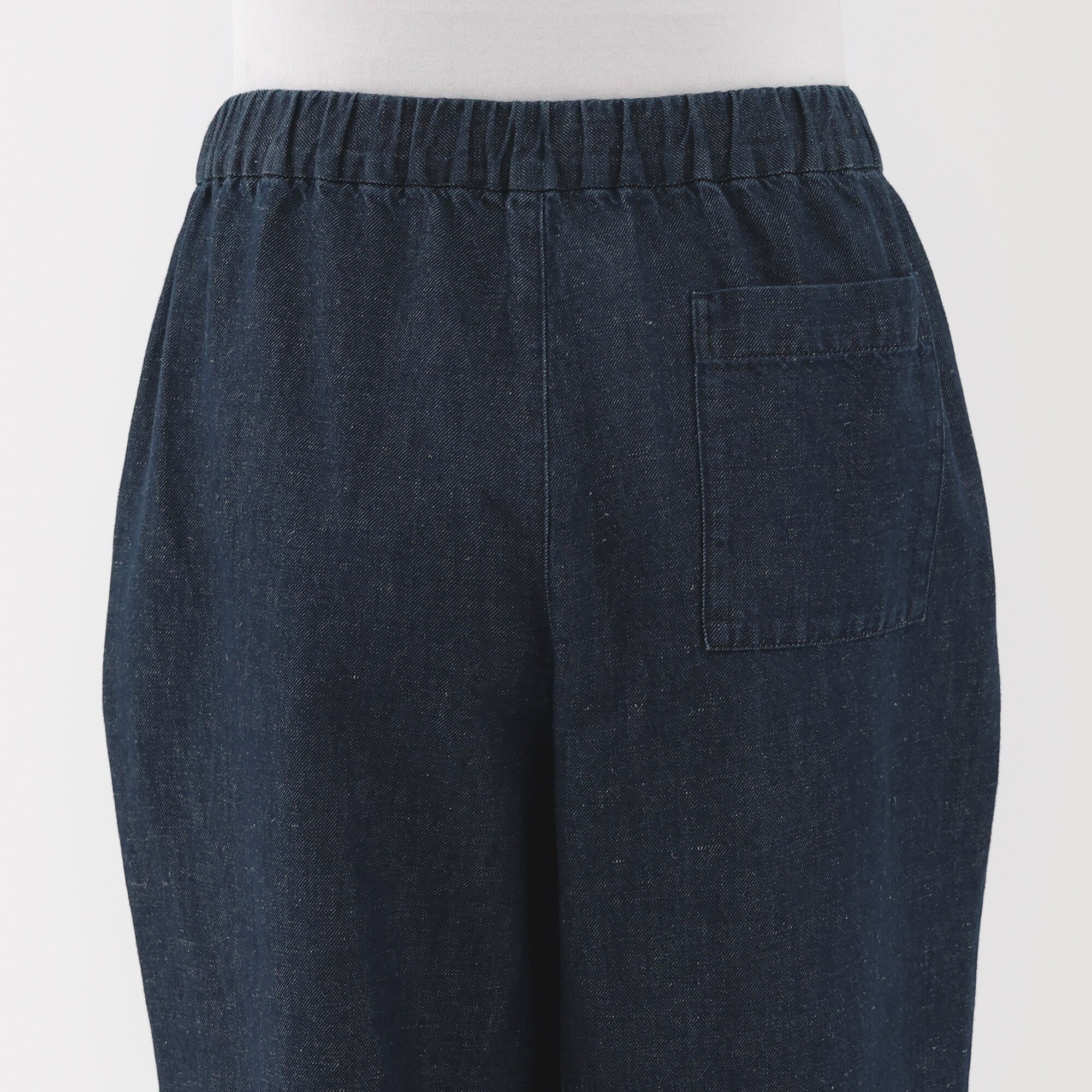 Women's Cotton Linen Denim Easy Wide Pants