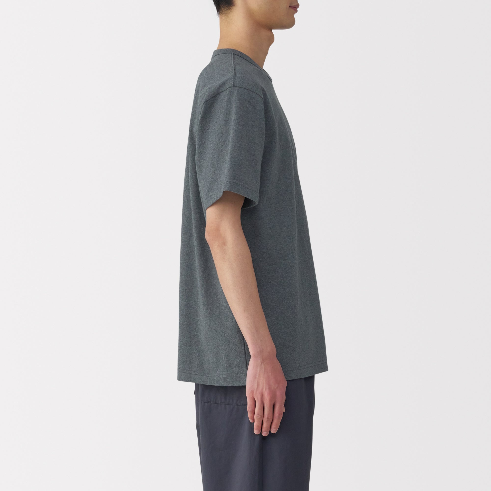 Men's Washed Heavyweight Crewneck T-Shirt