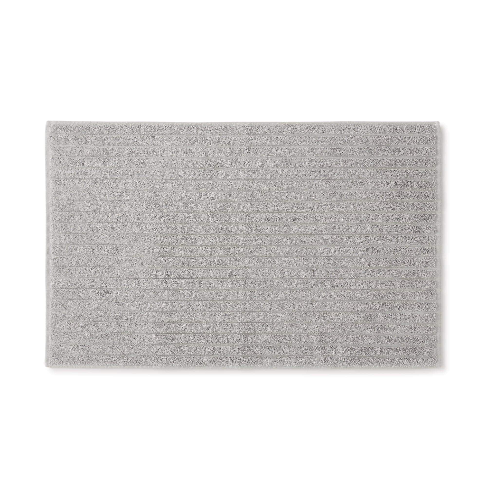 Cotton Linen Bath Mat W17.7 x L27.6