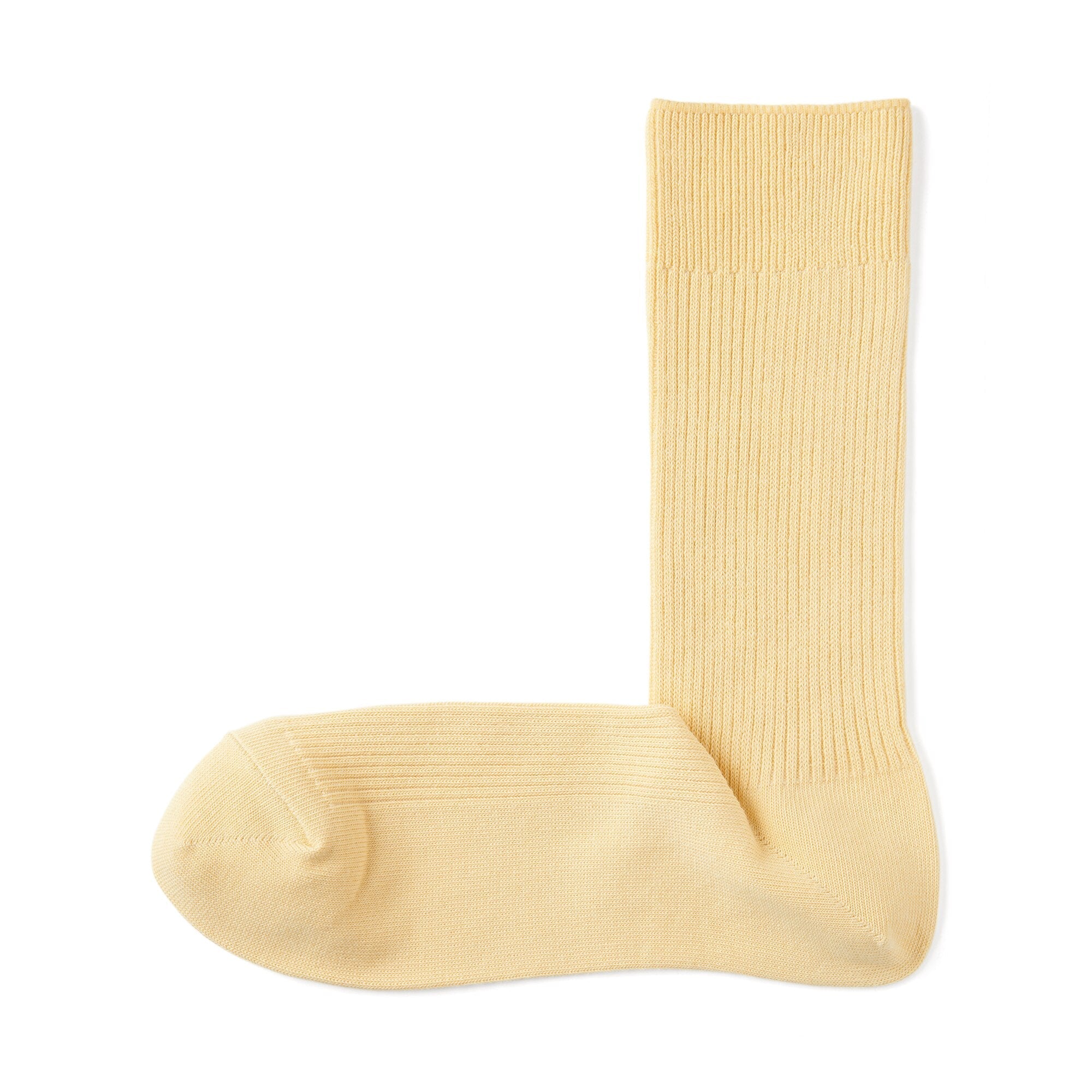 Right Angle Ribbed Socks