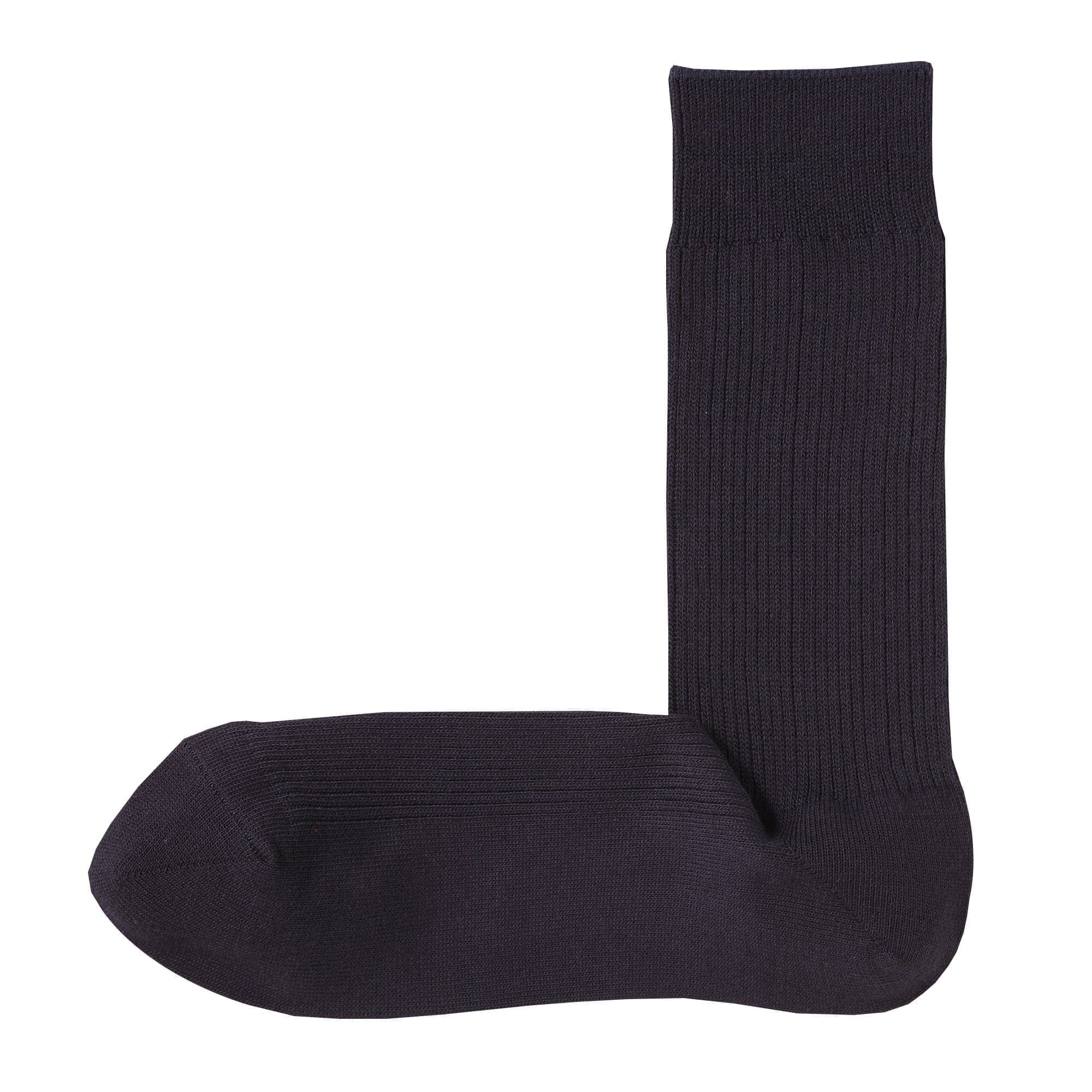 Right Angle Ribbed Socks