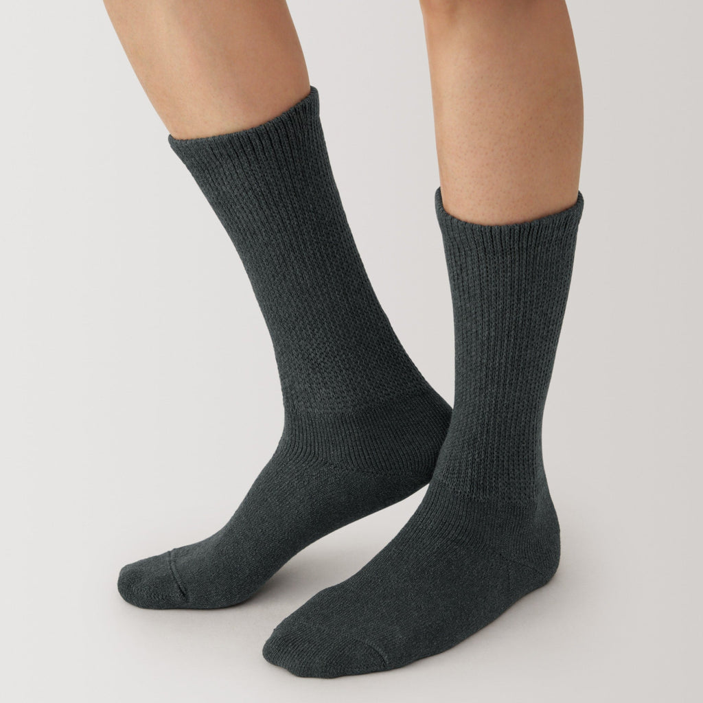 Right Angle Loose Top Pile Socks