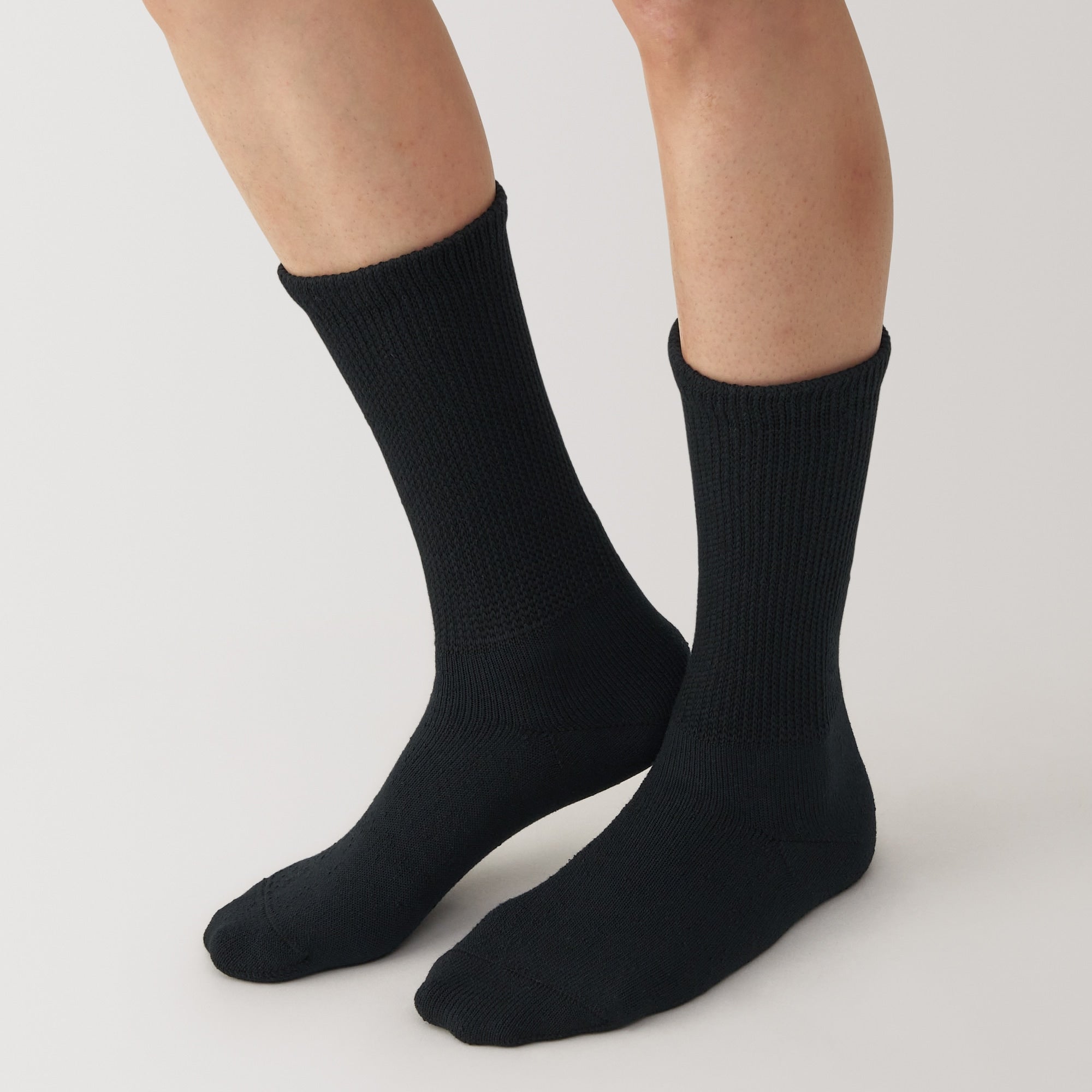 Right Angle Loose Top Pile Socks
