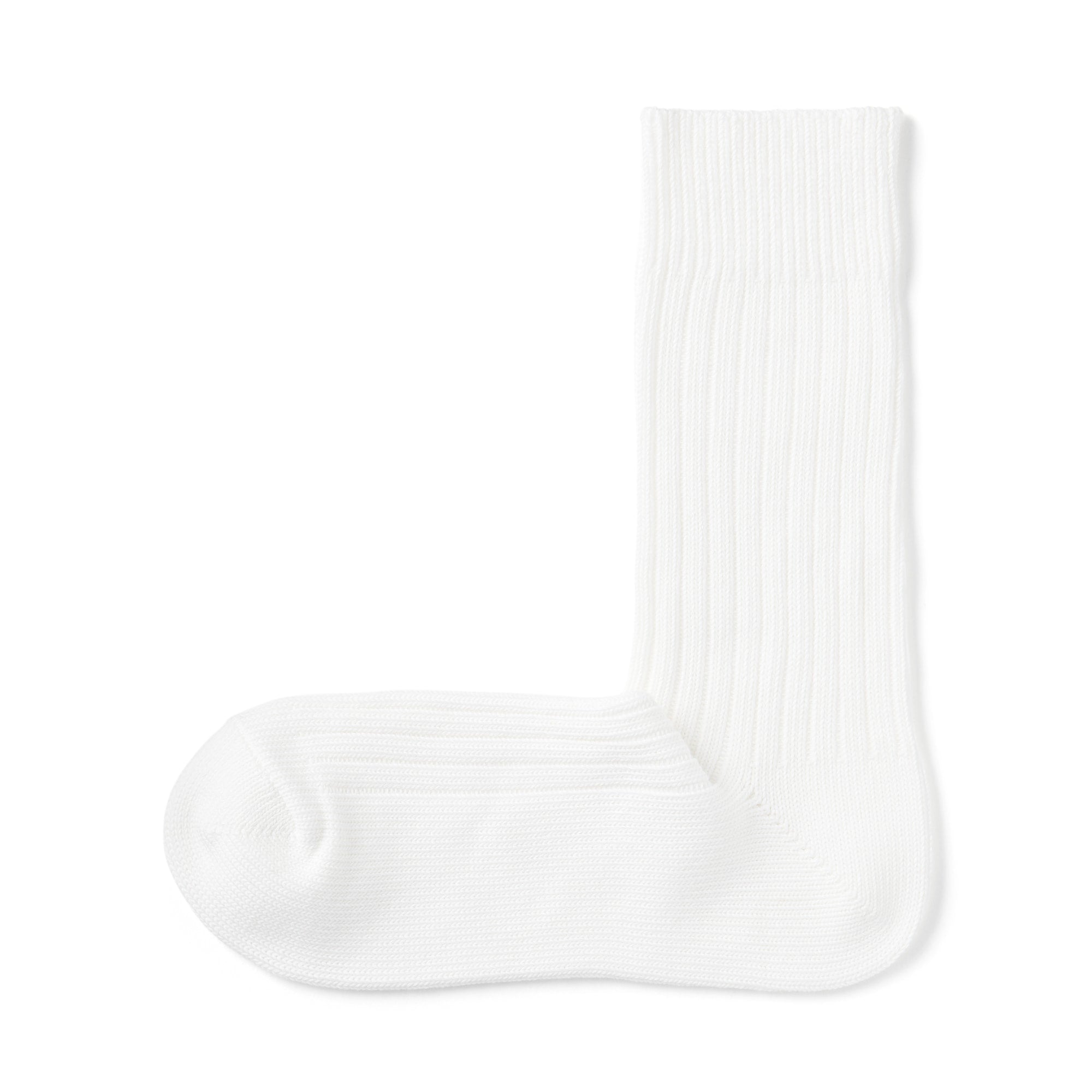 Right Angle Ribbed Thick Socks