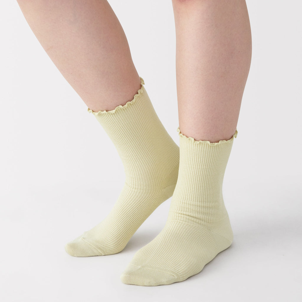Right Angle Loose Top Socks