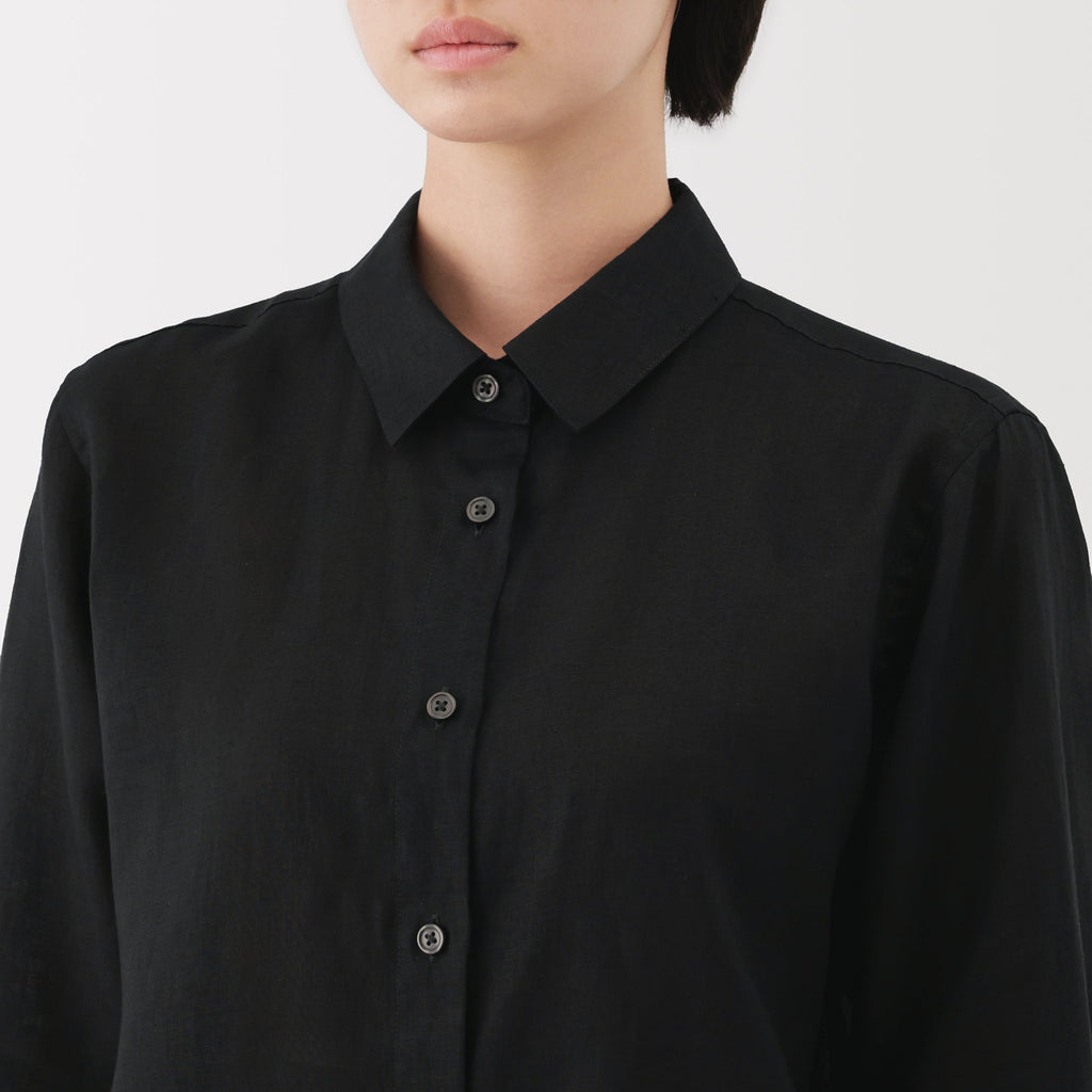 Women's Washed Linen Shirt