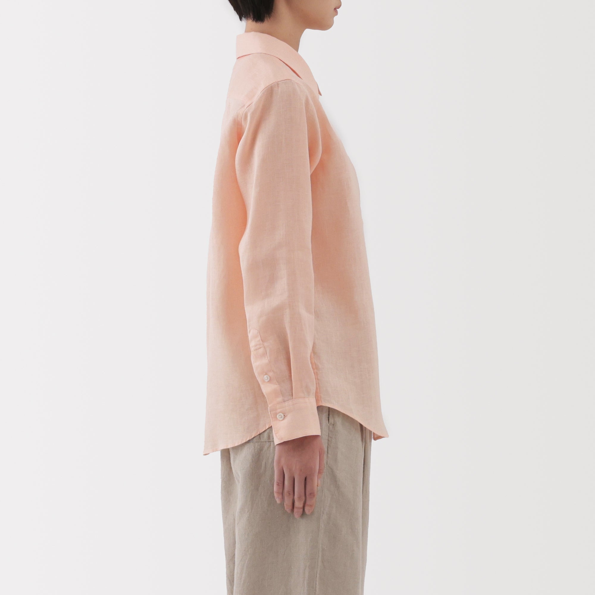 Women's Washed Linen Shirt