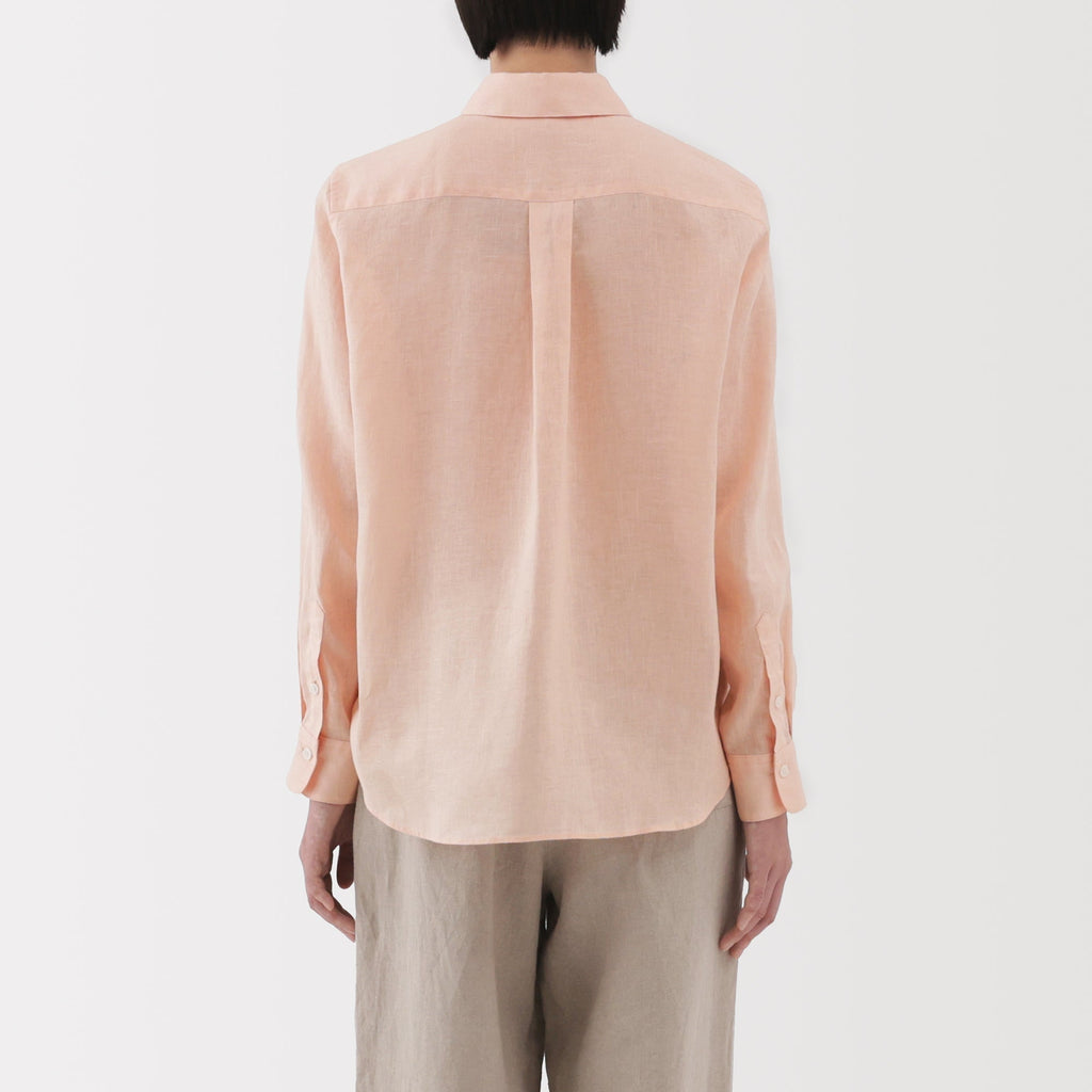 Women's Washed Linen Shirt