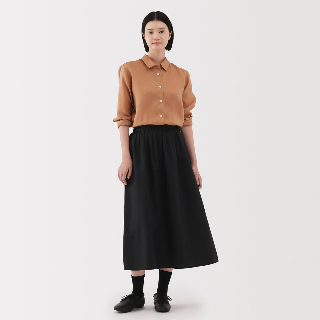 Women's Washed Linen Shirt