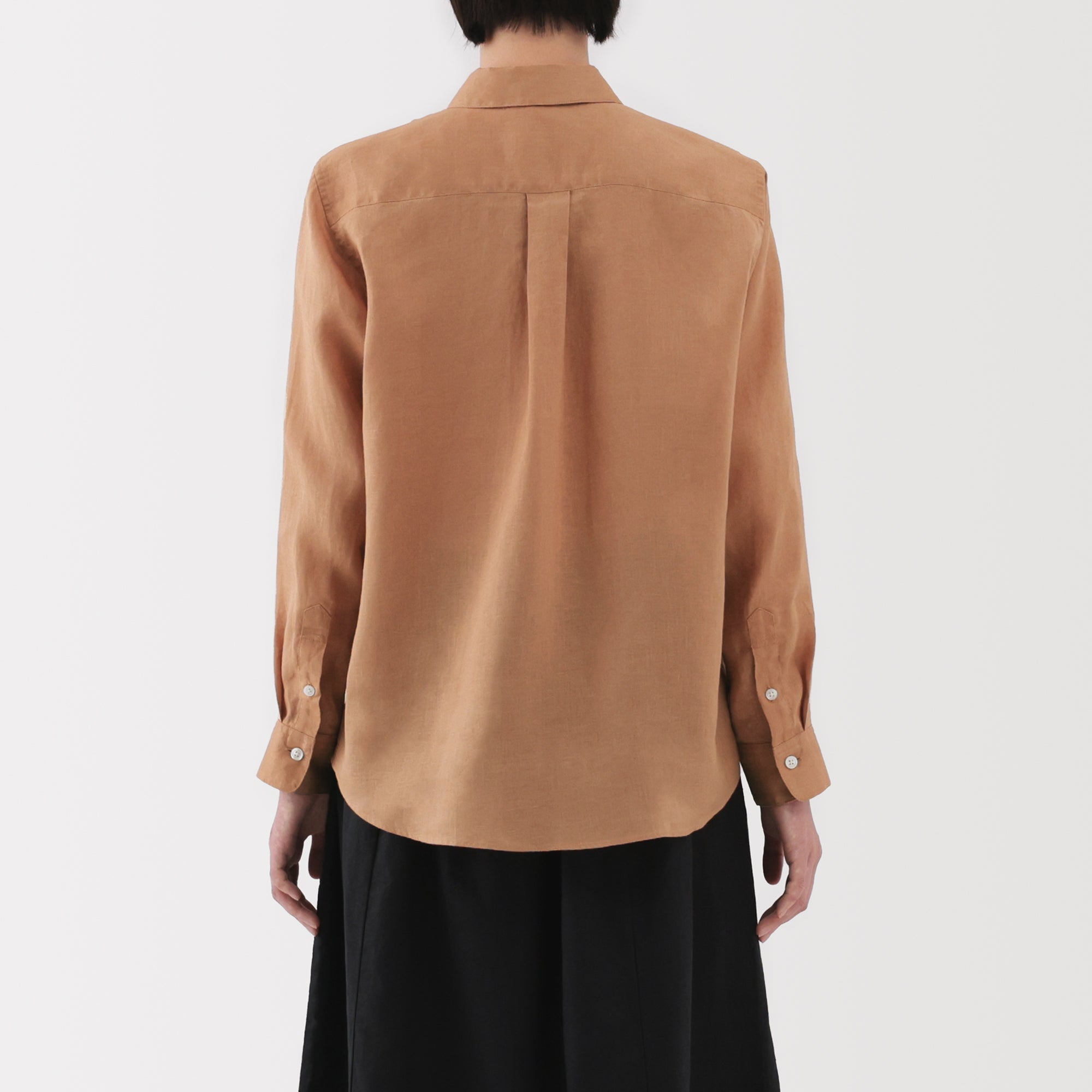 Women's Washed Linen Shirt