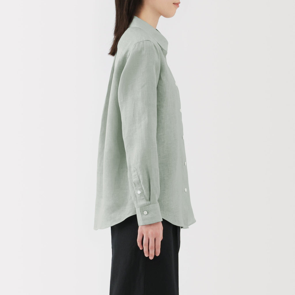 Women's Washed Linen Shirt