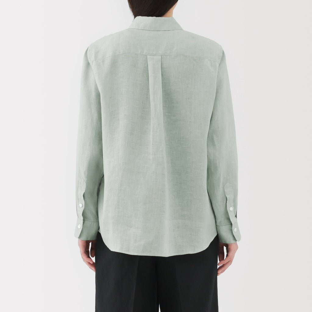 Women's Washed Linen Shirt