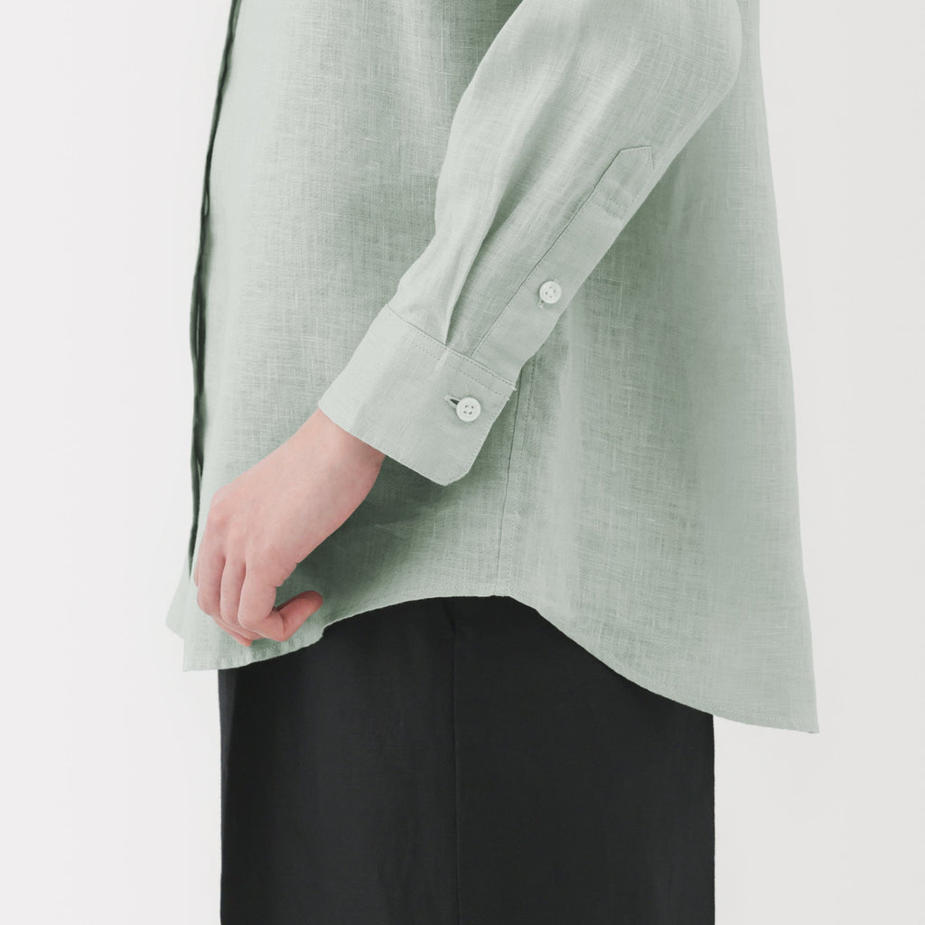 Women's Washed Linen Shirt