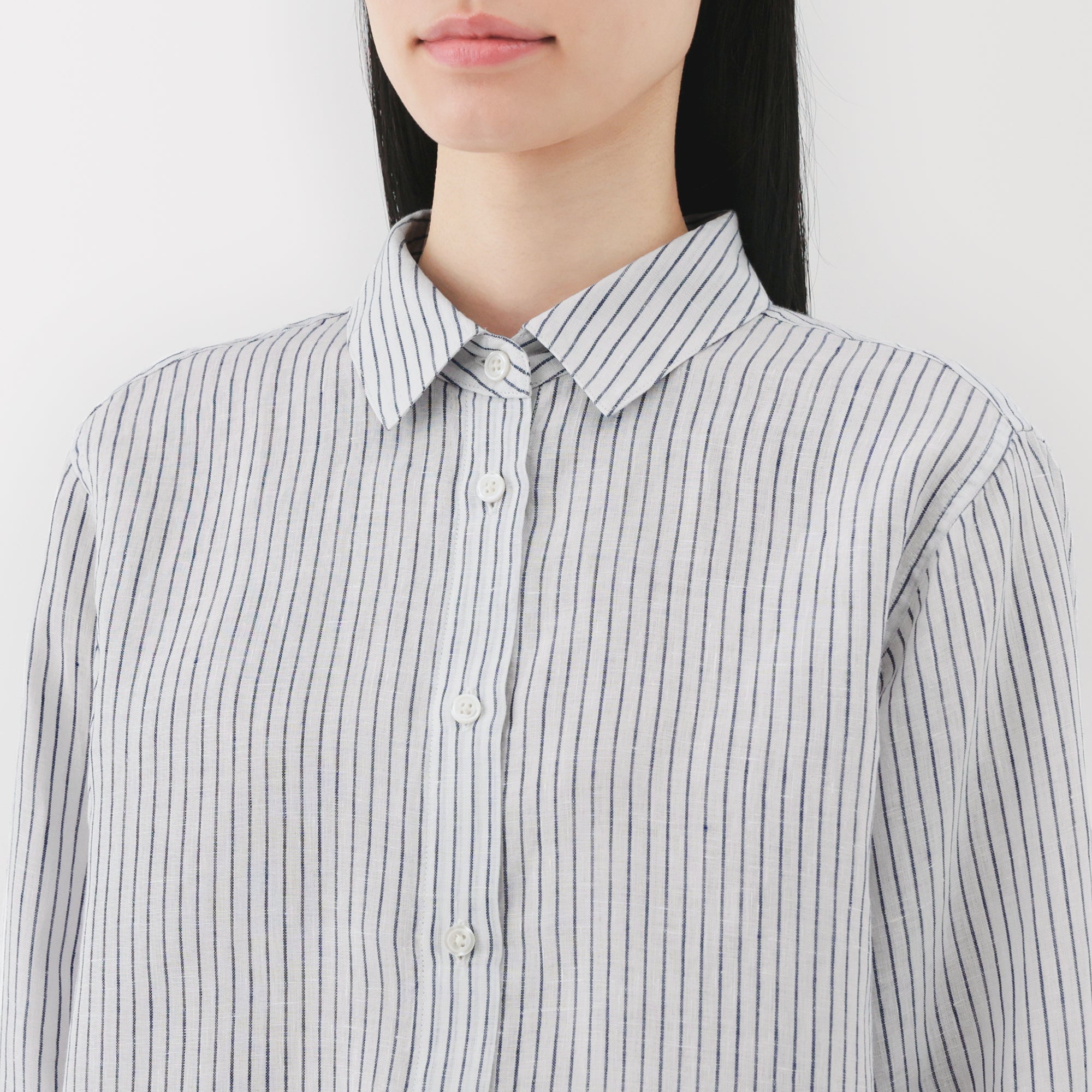Women's Washed Linen Shirt
