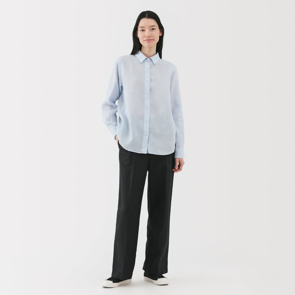 Women's Washed Linen Shirt