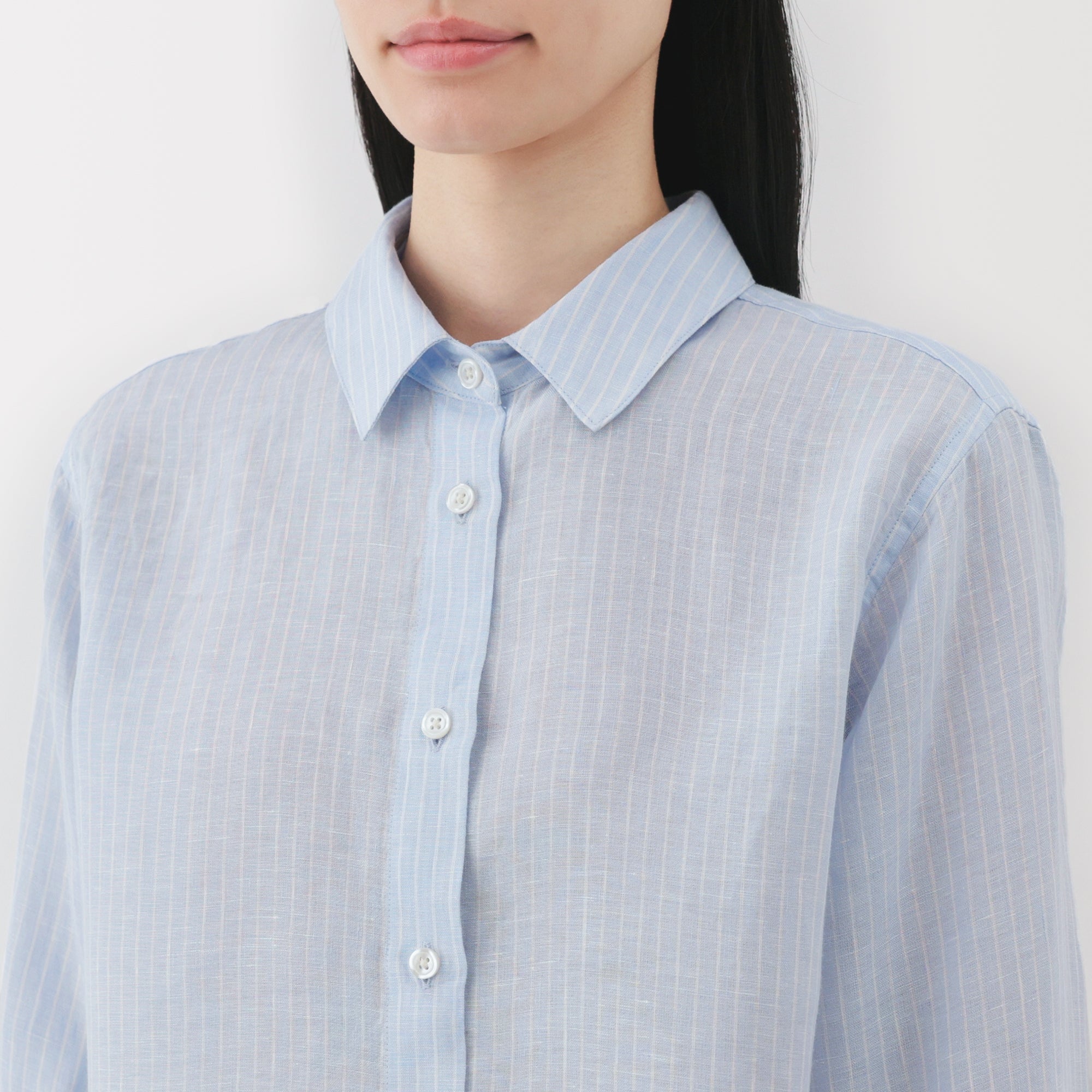 Women's Washed Linen Shirt