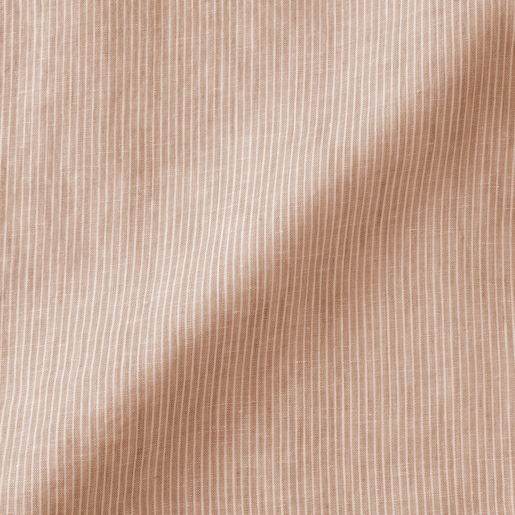 Women's Linen 3/4 Sleeve Striped Blouse