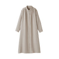 Women's Washed Linen Shirt Dress