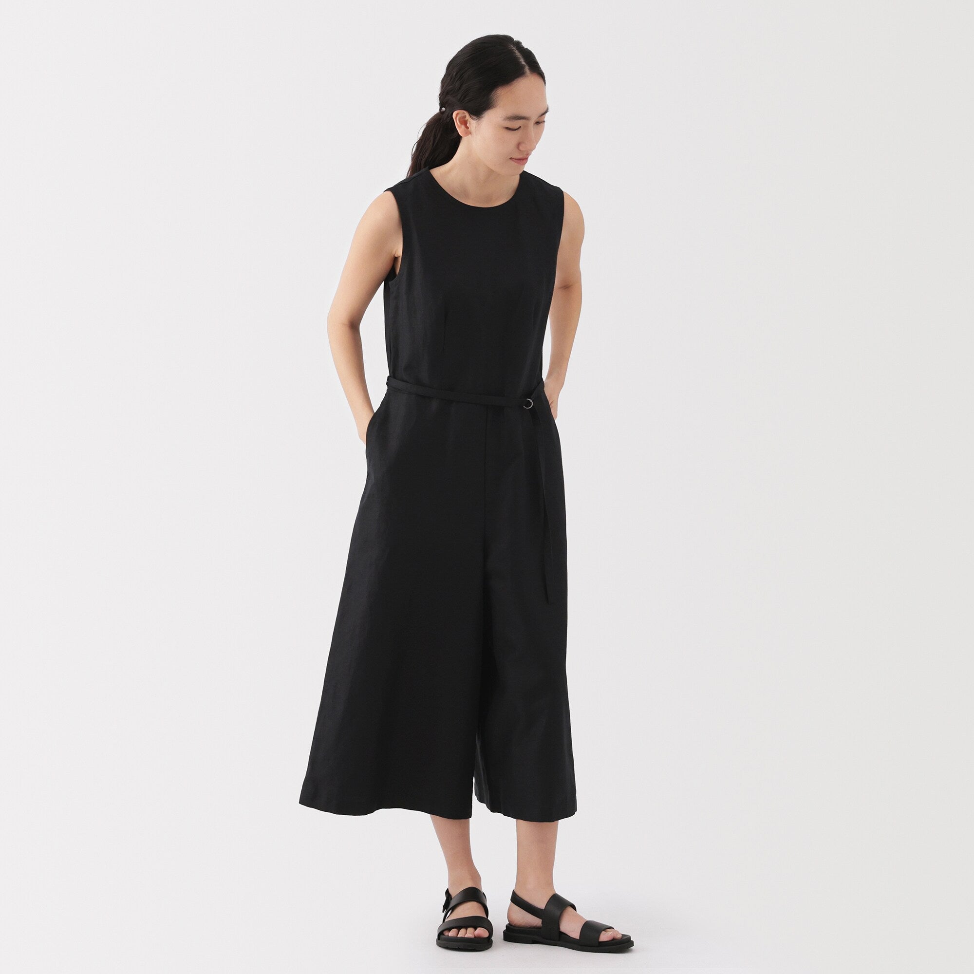 Women's Hemp Blend Twill Jumpsuit