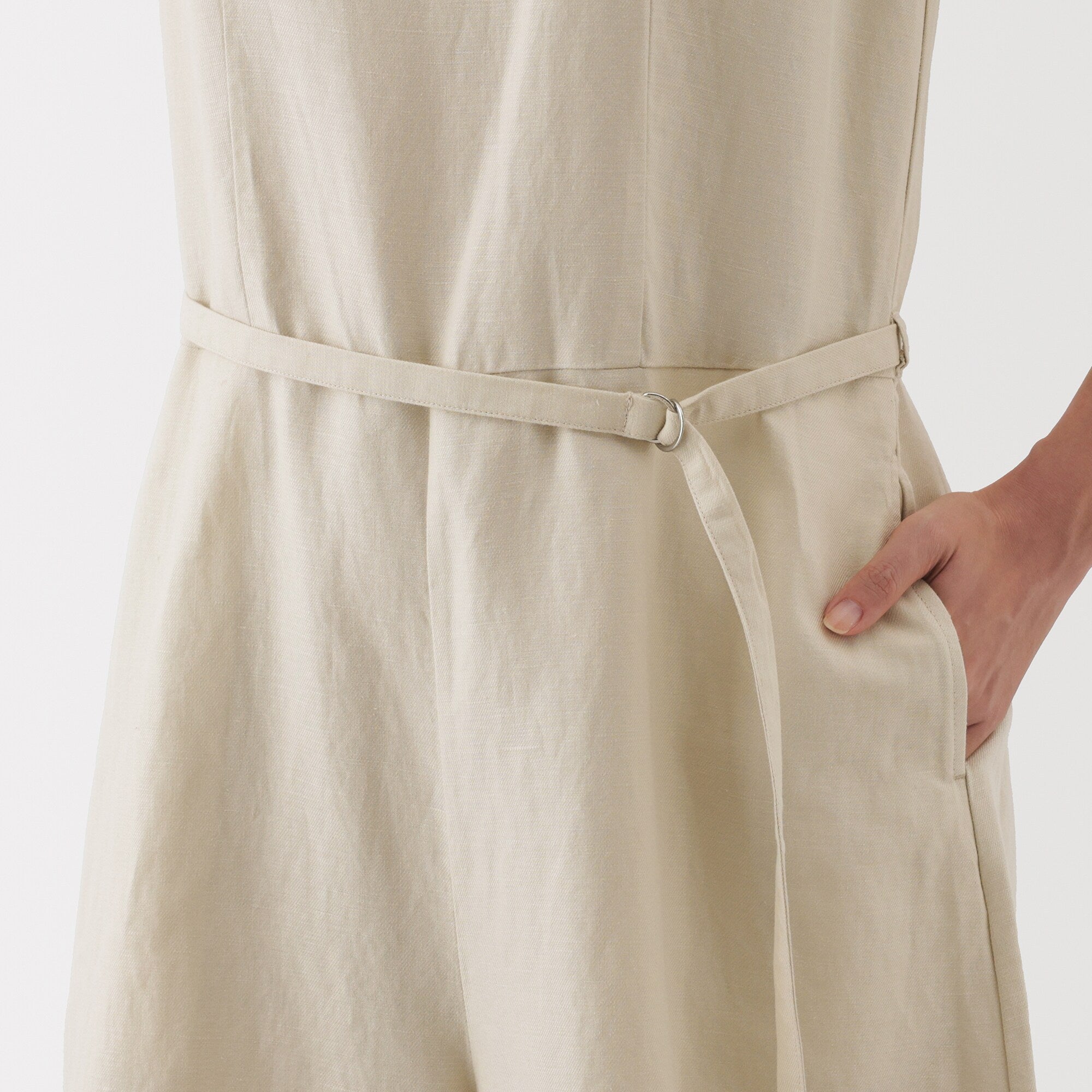 Women's Hemp Blend Twill Jumpsuit