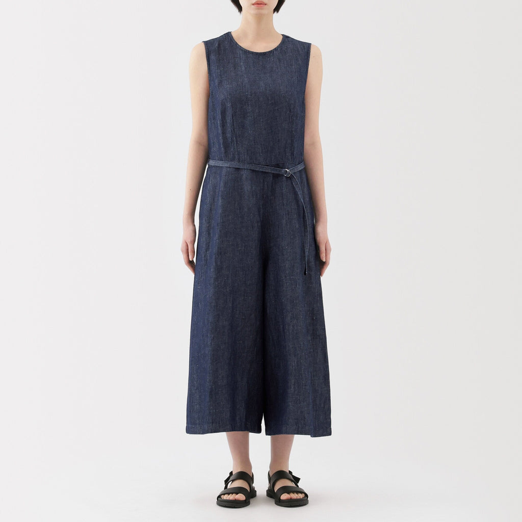 Women's Hemp Blend Denim Jumpsuit