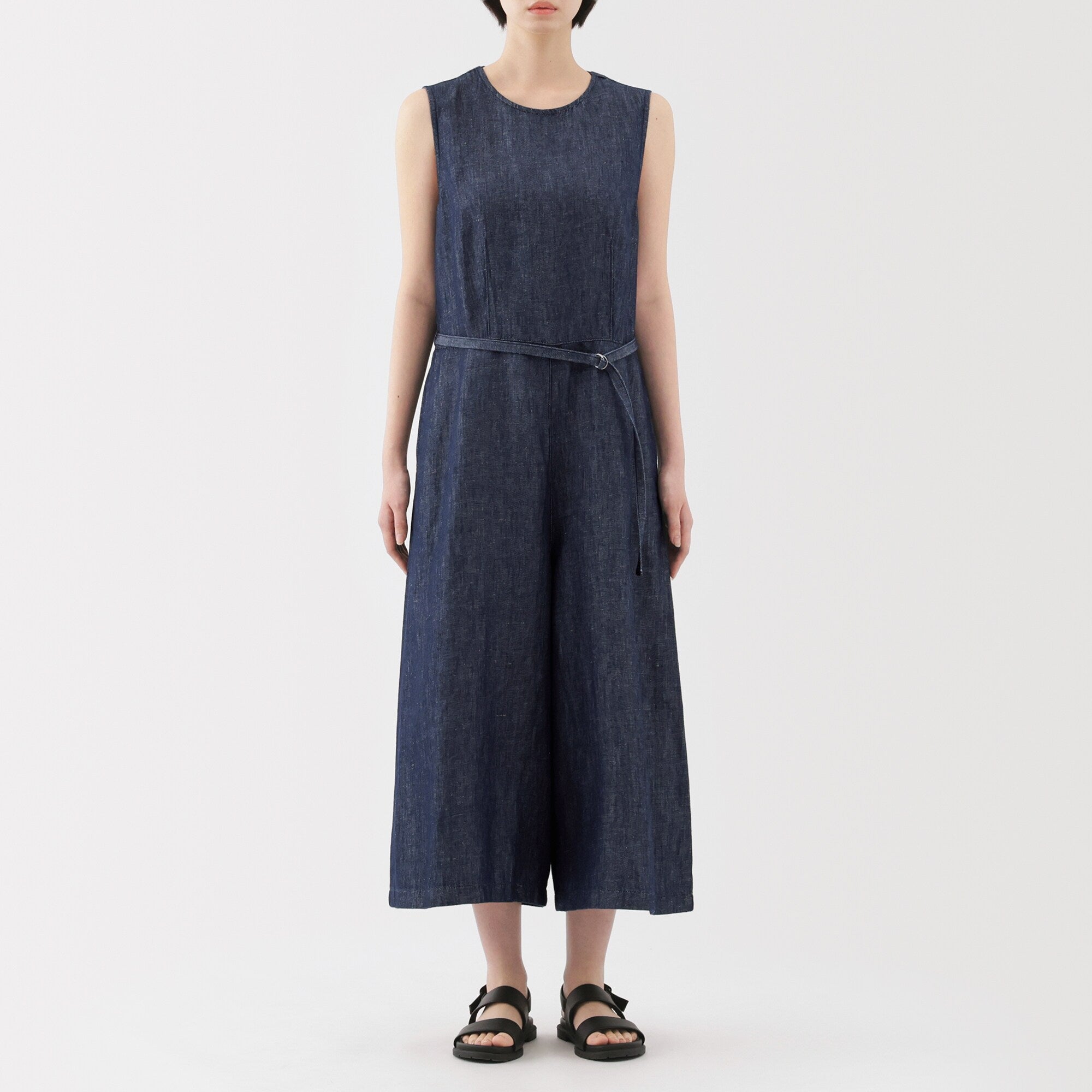 Women's Hemp Blend Denim Jumpsuit