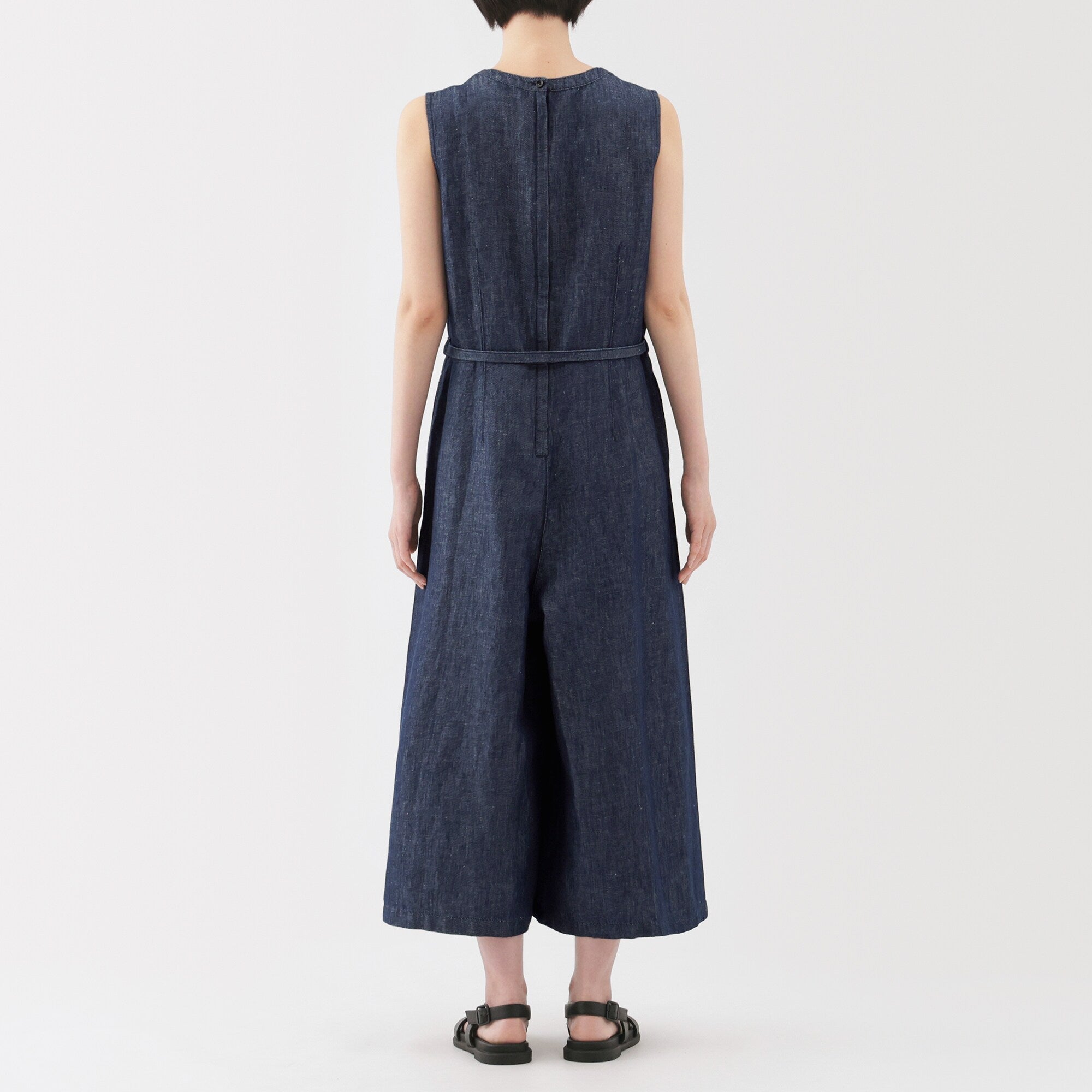 Women's Hemp Blend Denim Jumpsuit