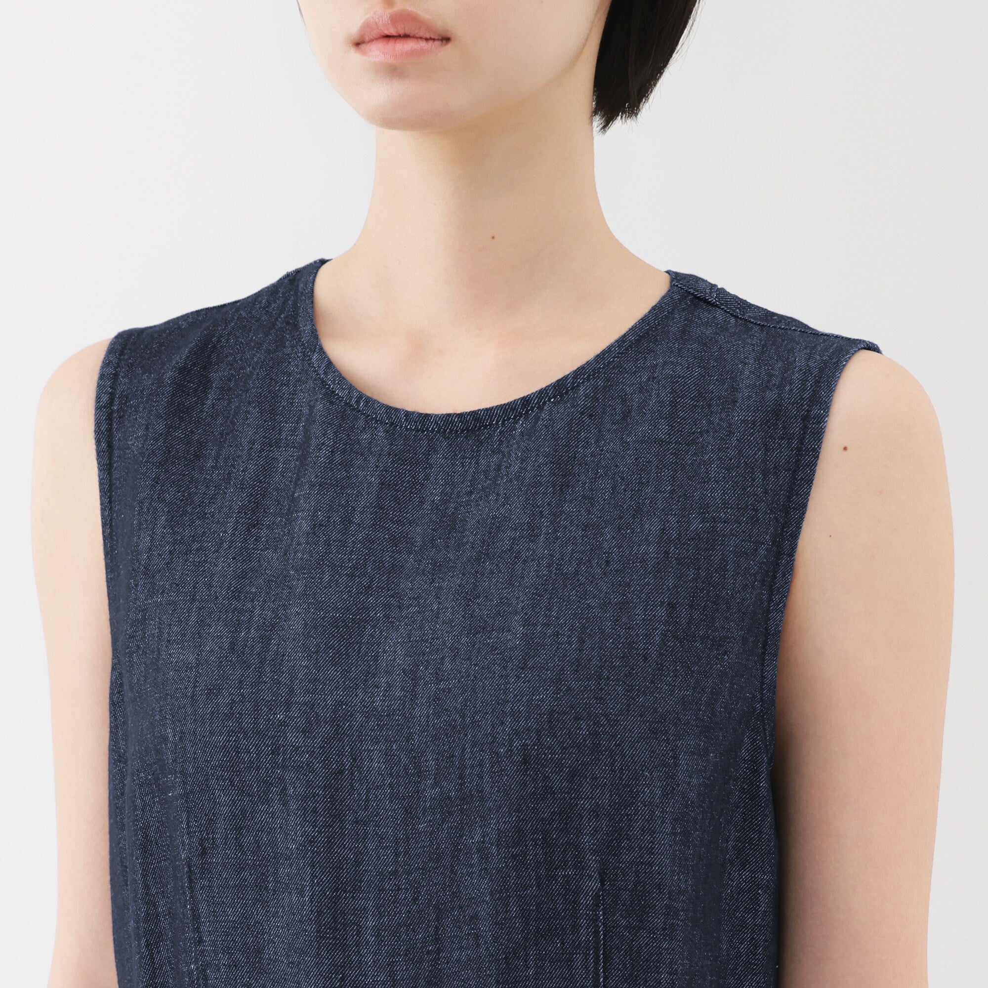Women's Hemp Blend Denim Jumpsuit