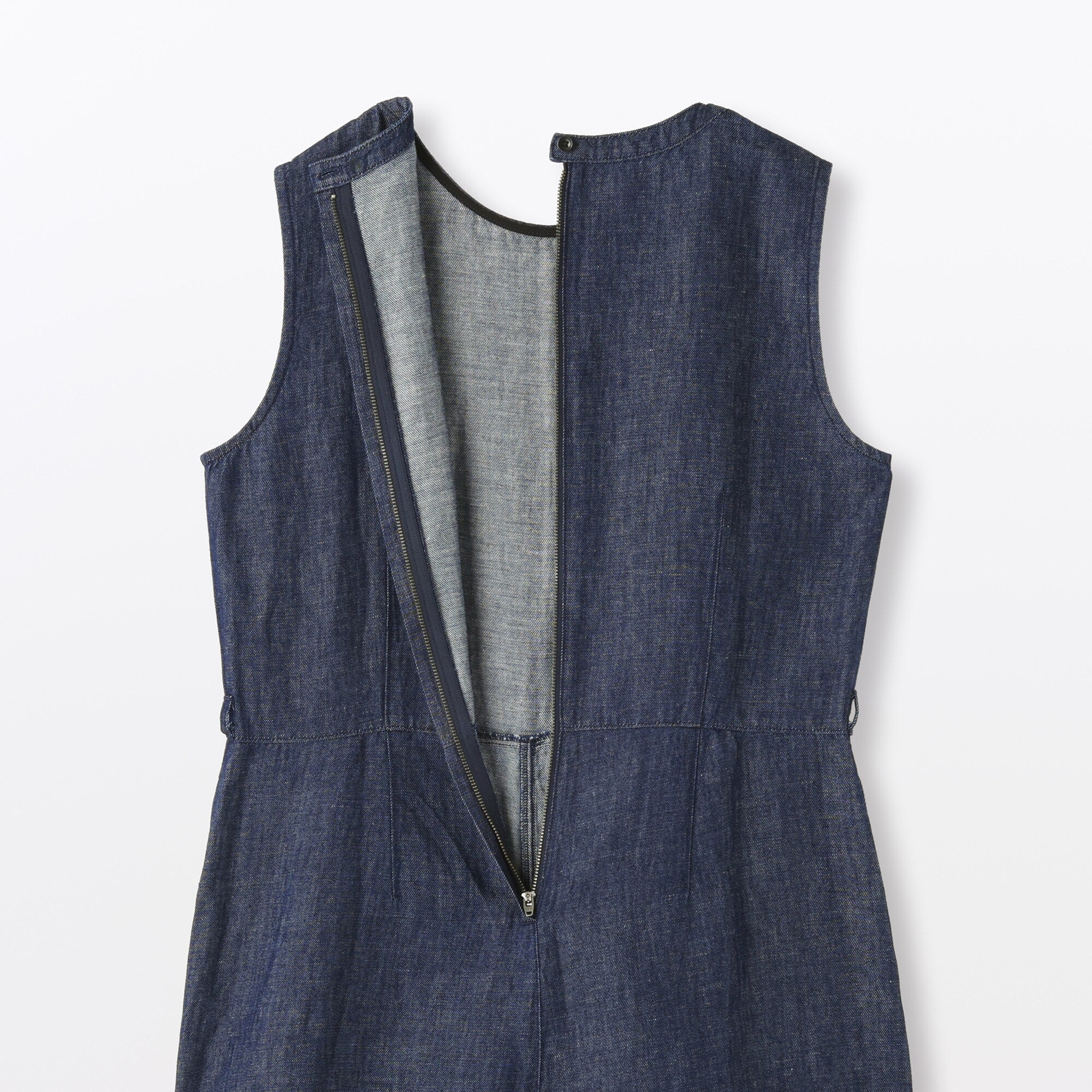 Women's Hemp Blend Denim Jumpsuit