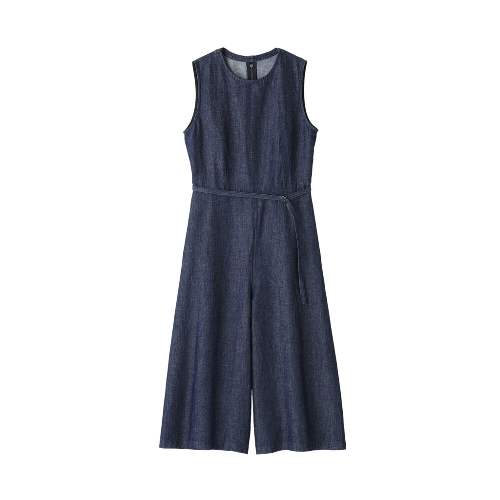 Women's Hemp Blend Denim Jumpsuit