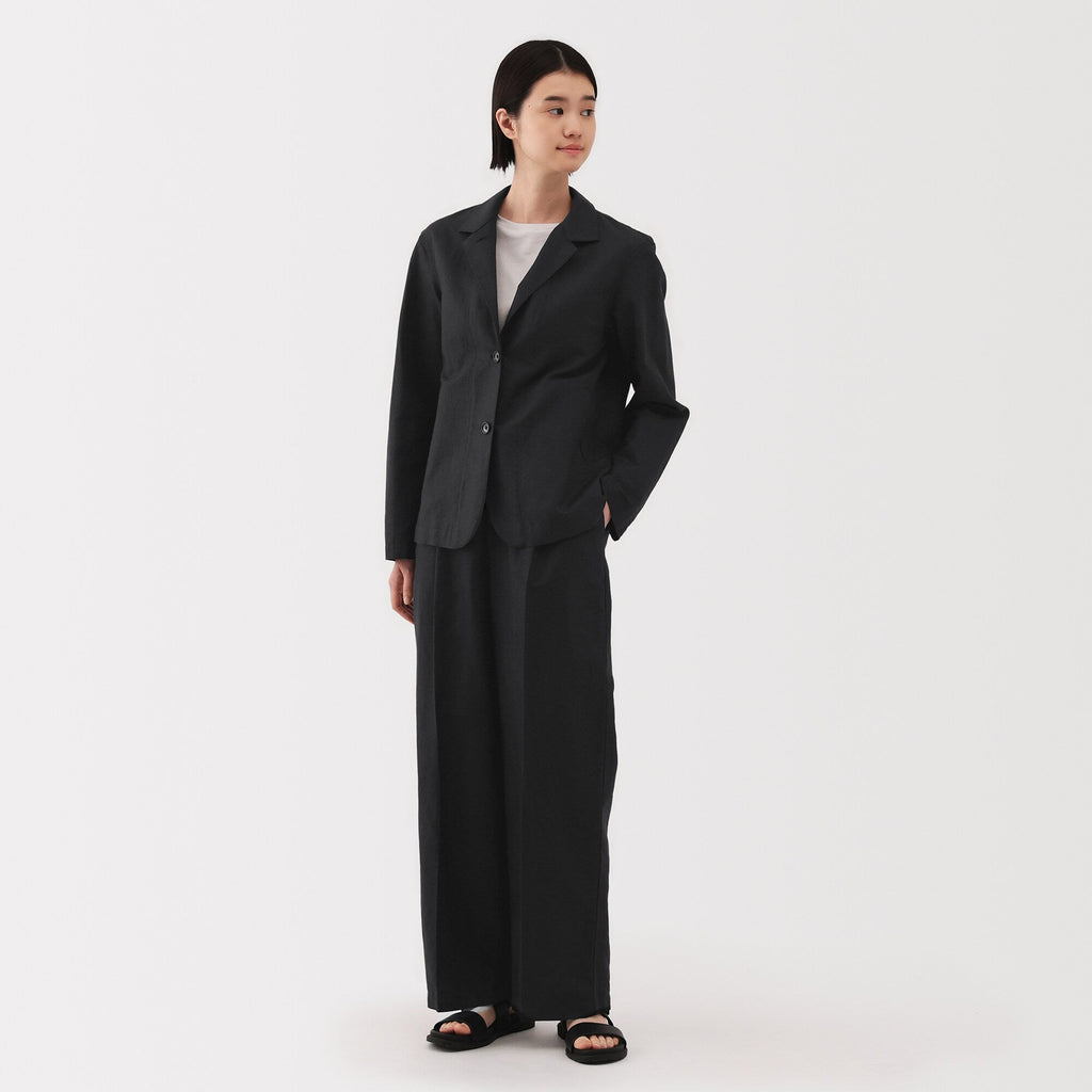 Women's Hemp Cotton Shirt Jacket